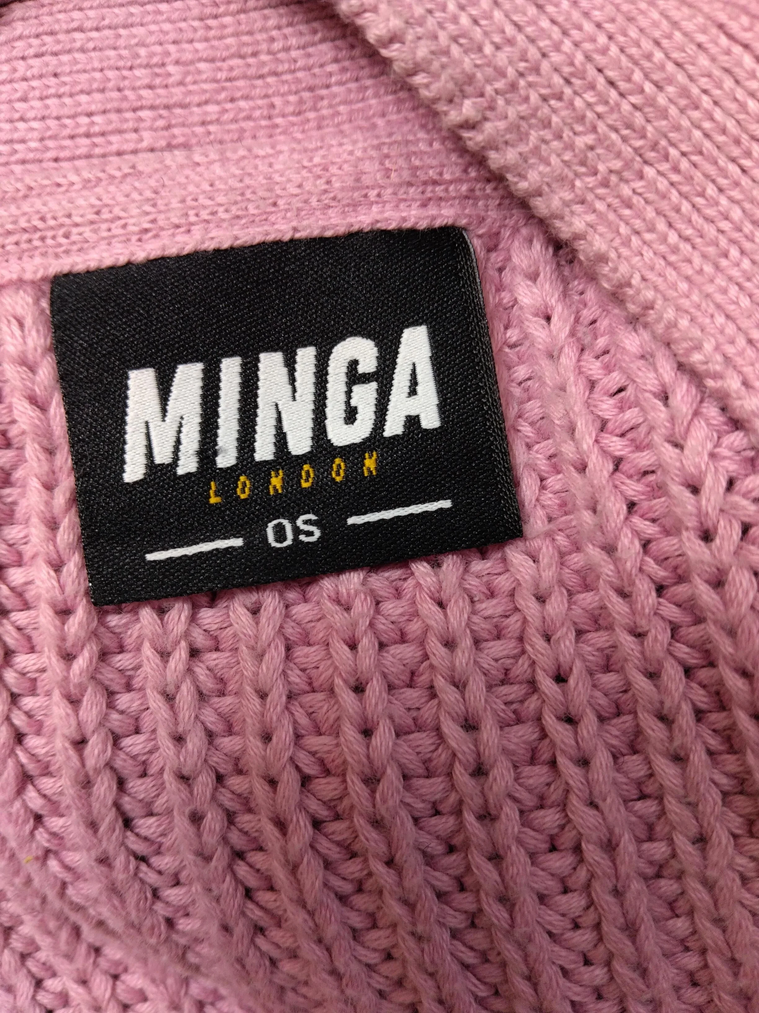 Minga London Women's Cardigan Pink 100% Cotton V-Neck Cardigan - Image 7
