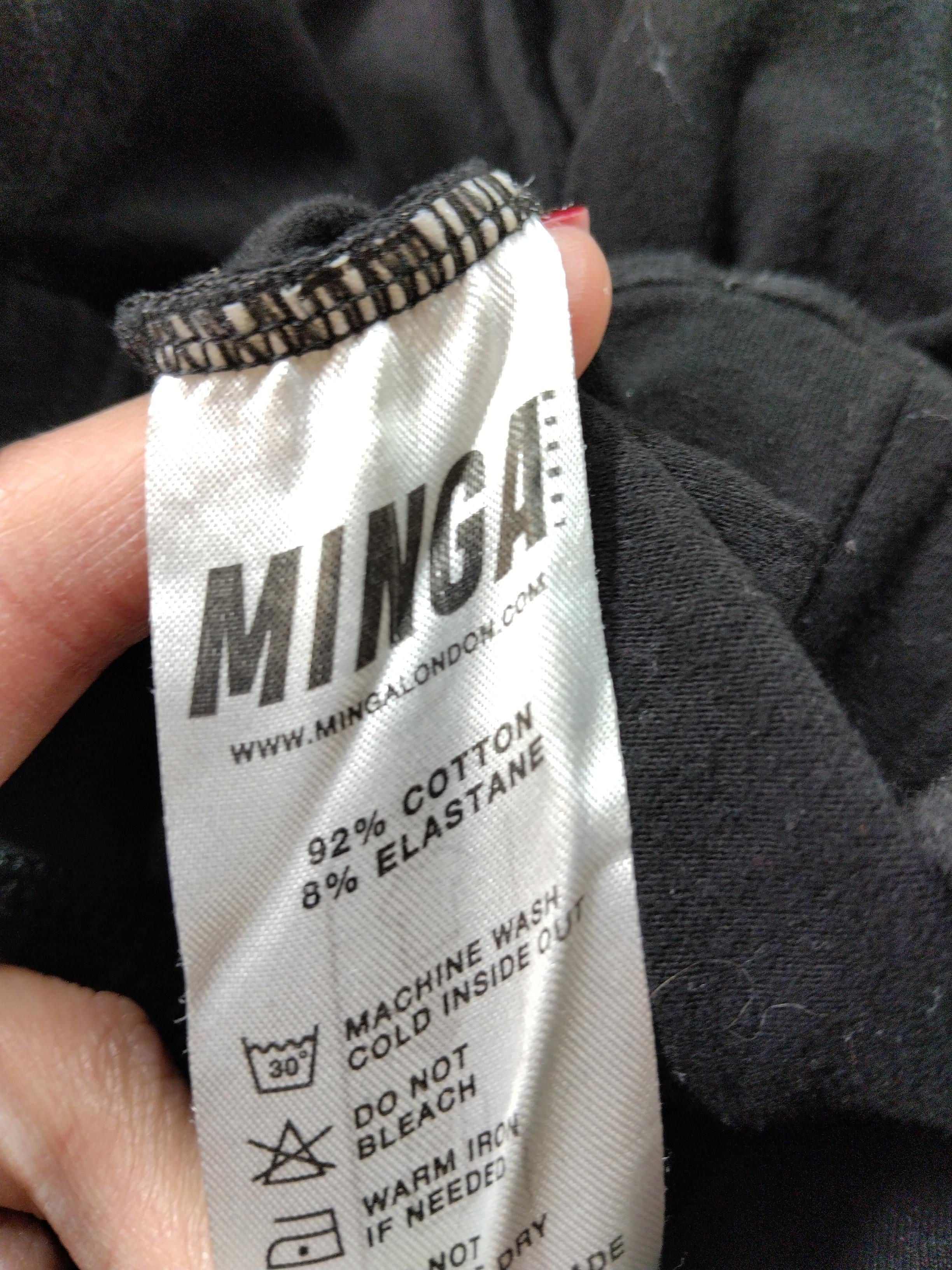 Minga London Women's Maxi Skirt L Black Cotton with Elastane Long Maxi - Image 7