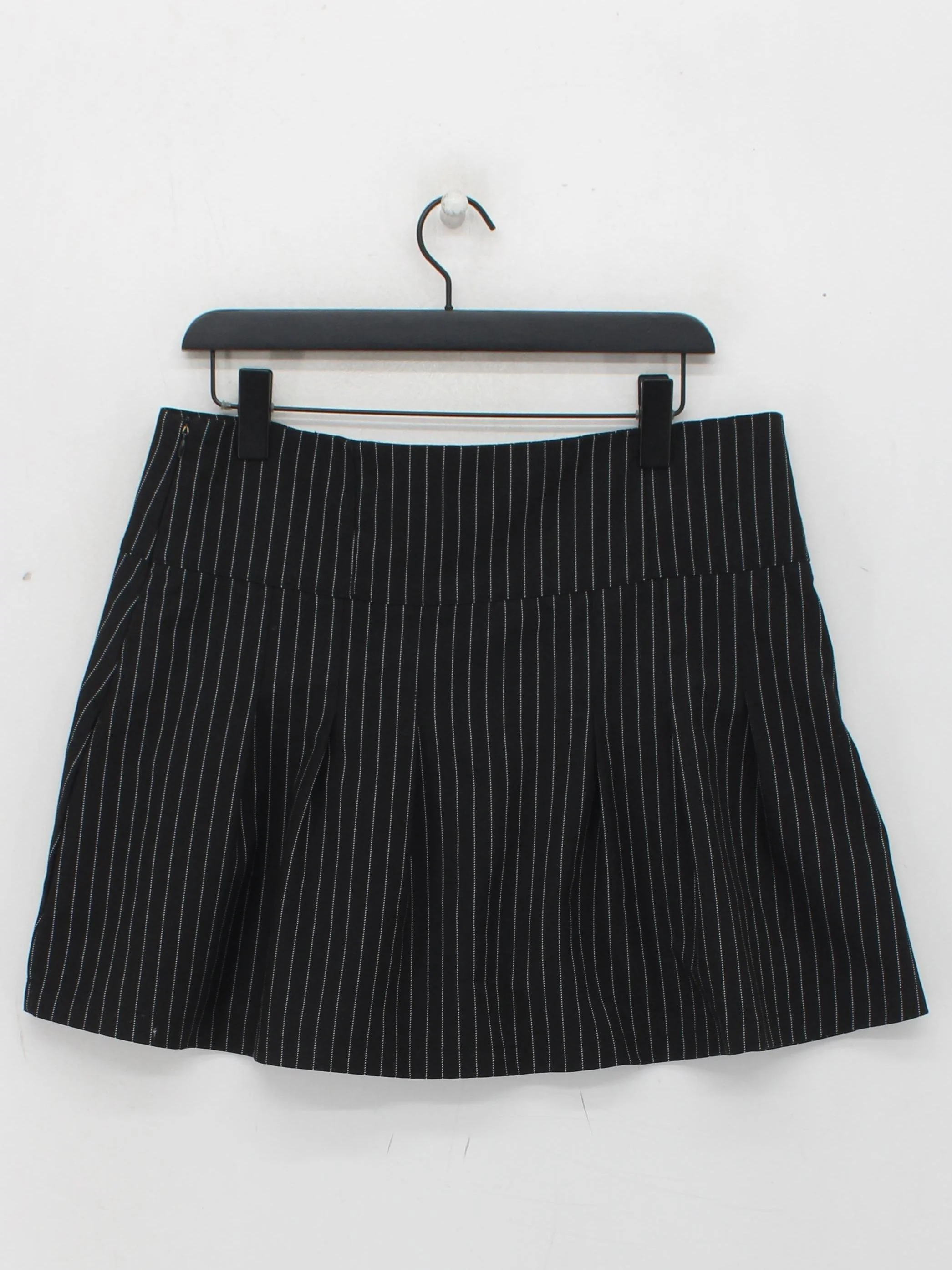 Minga London Women's Mini Skirt XL Black Polyester with Viscose, Elastane Mini - Image 2
