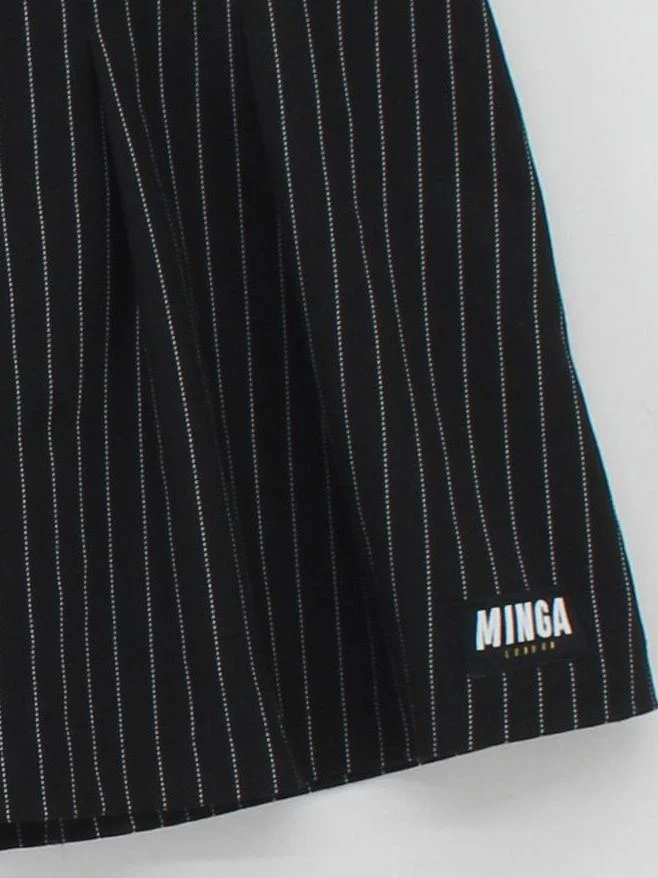 Minga London Women's Mini Skirt XL Black Polyester with Viscose, Elastane Mini - Image 4