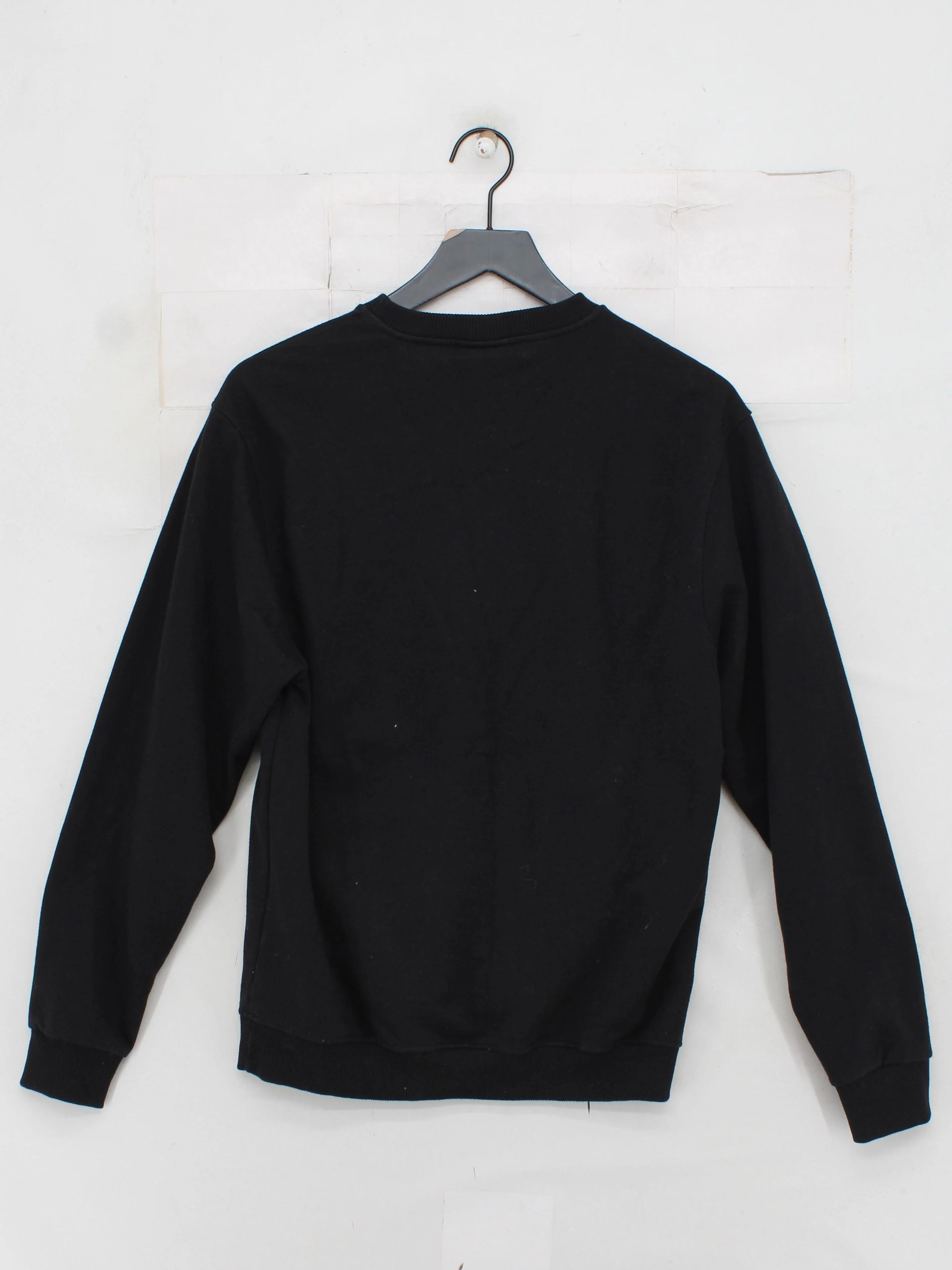 Minga Men's Hoodie M Black Graphic 100% Other Pullover - Image 2