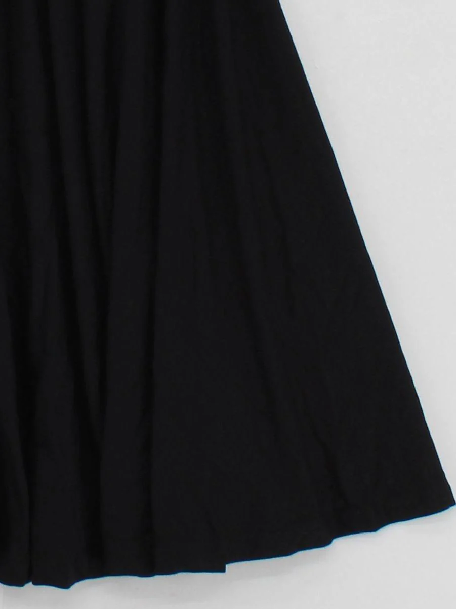 Mint Velvet A-Line Midi Dress M in Black - Image 4