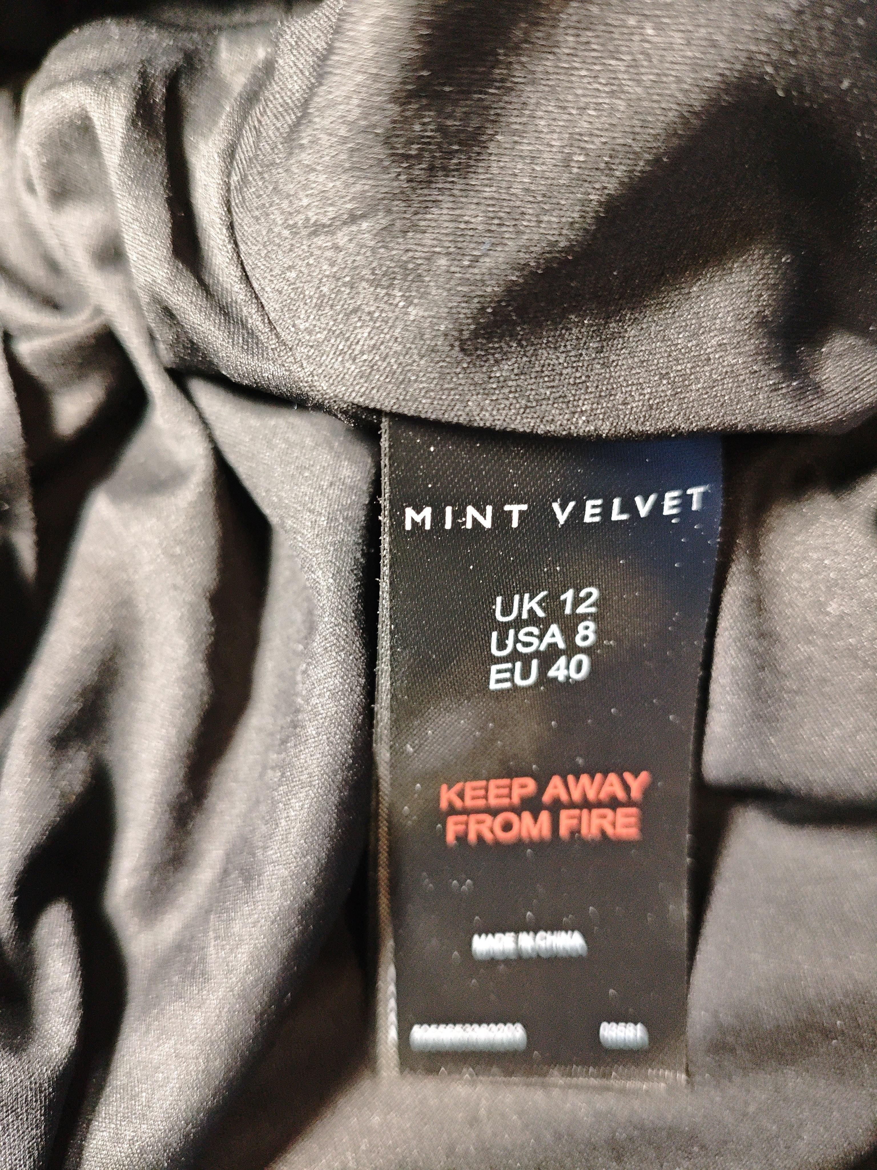 Mint Velvet A-Line Midi Dress UK12 in Tan - Image 6