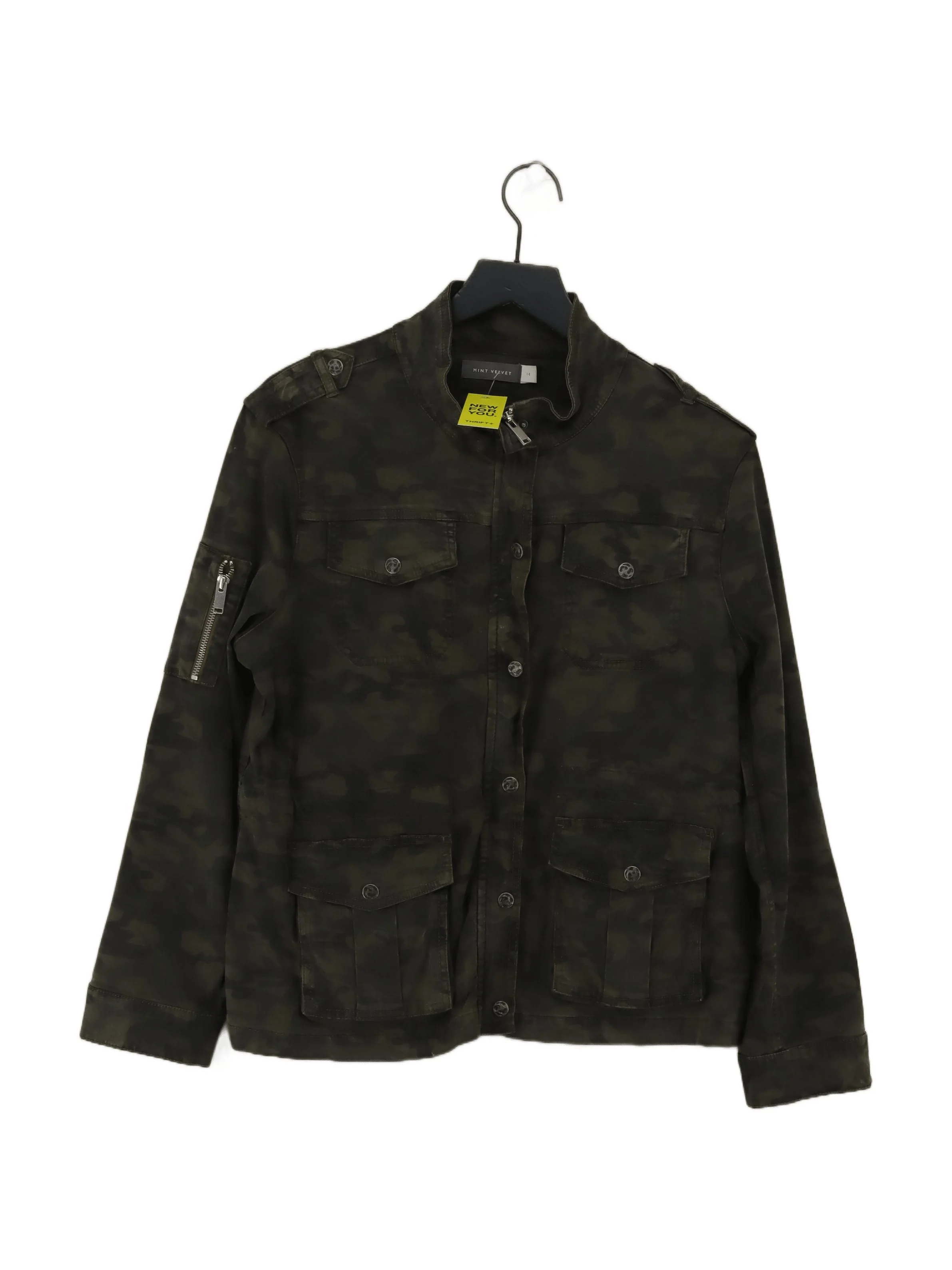 Mint Velvet Bomber Jacket jacket green