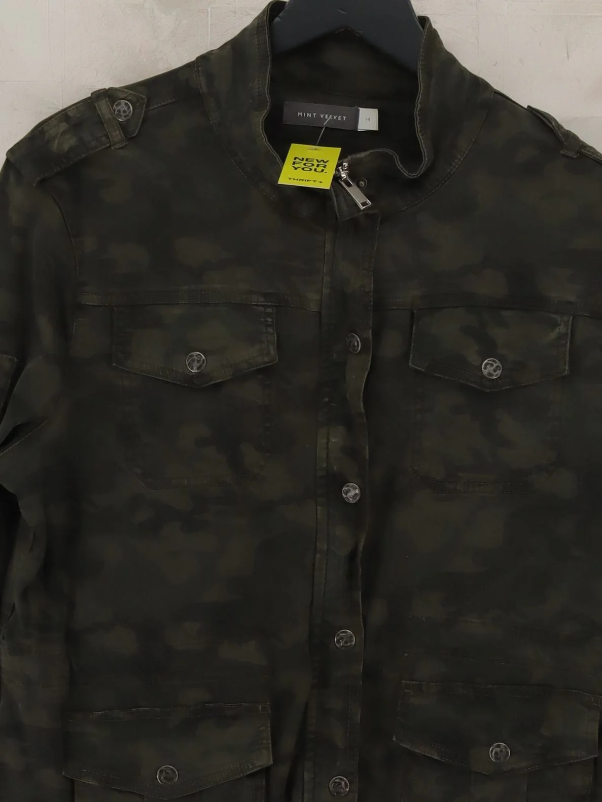Mint Velvet Bomber Jacket jacket green - Image 3