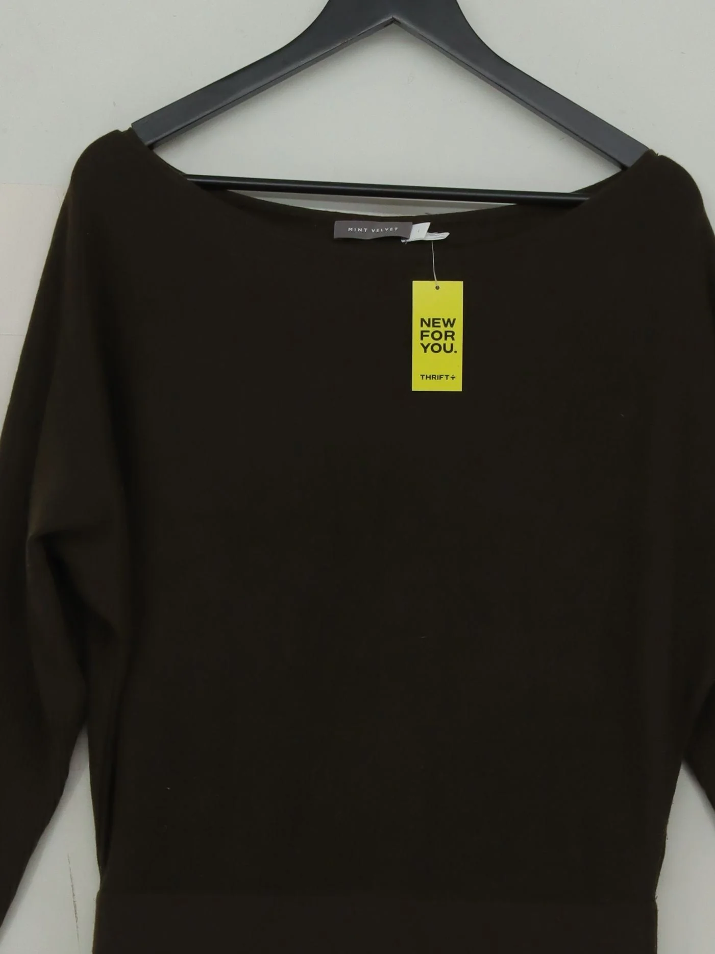 Mint Velvet Jumper Midi Dress L in Green - Image 3