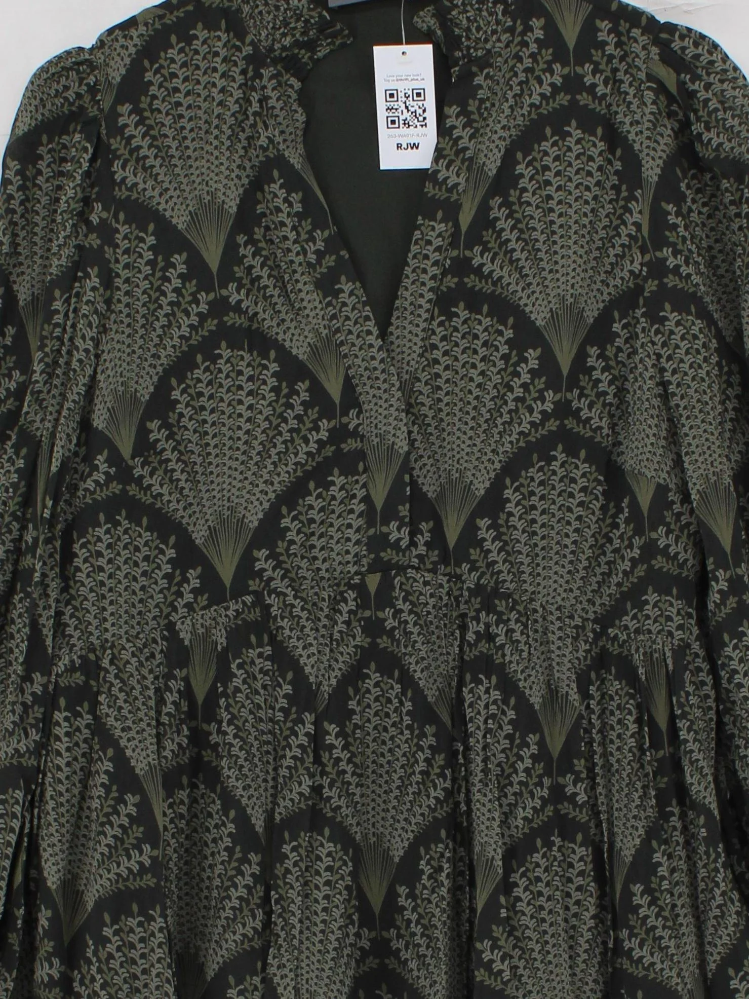 Mint Velvet Jumper Mini Dress UK12 in Green - Image 3