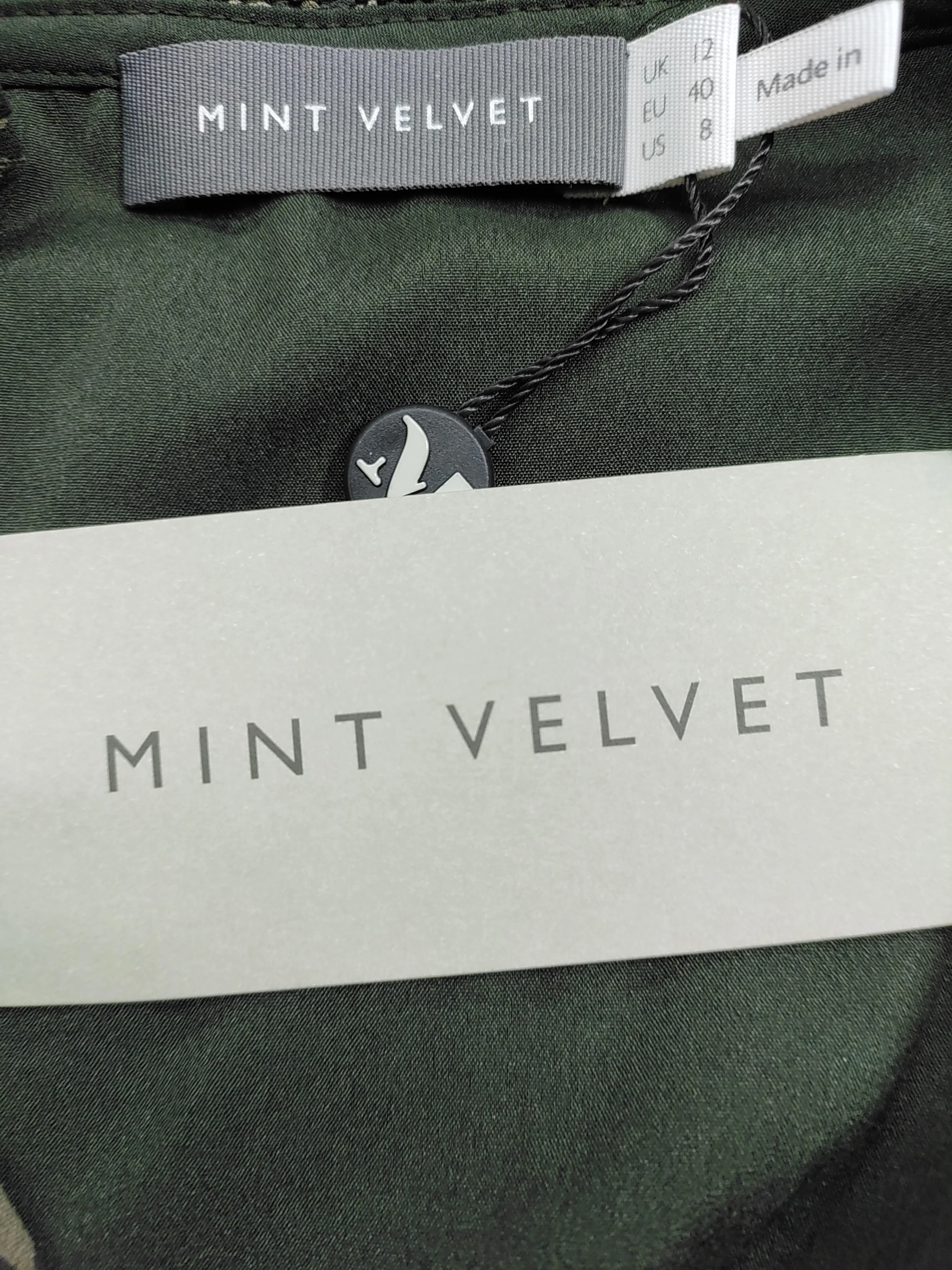 Mint Velvet Jumper Mini Dress UK12 in Green - Image 5