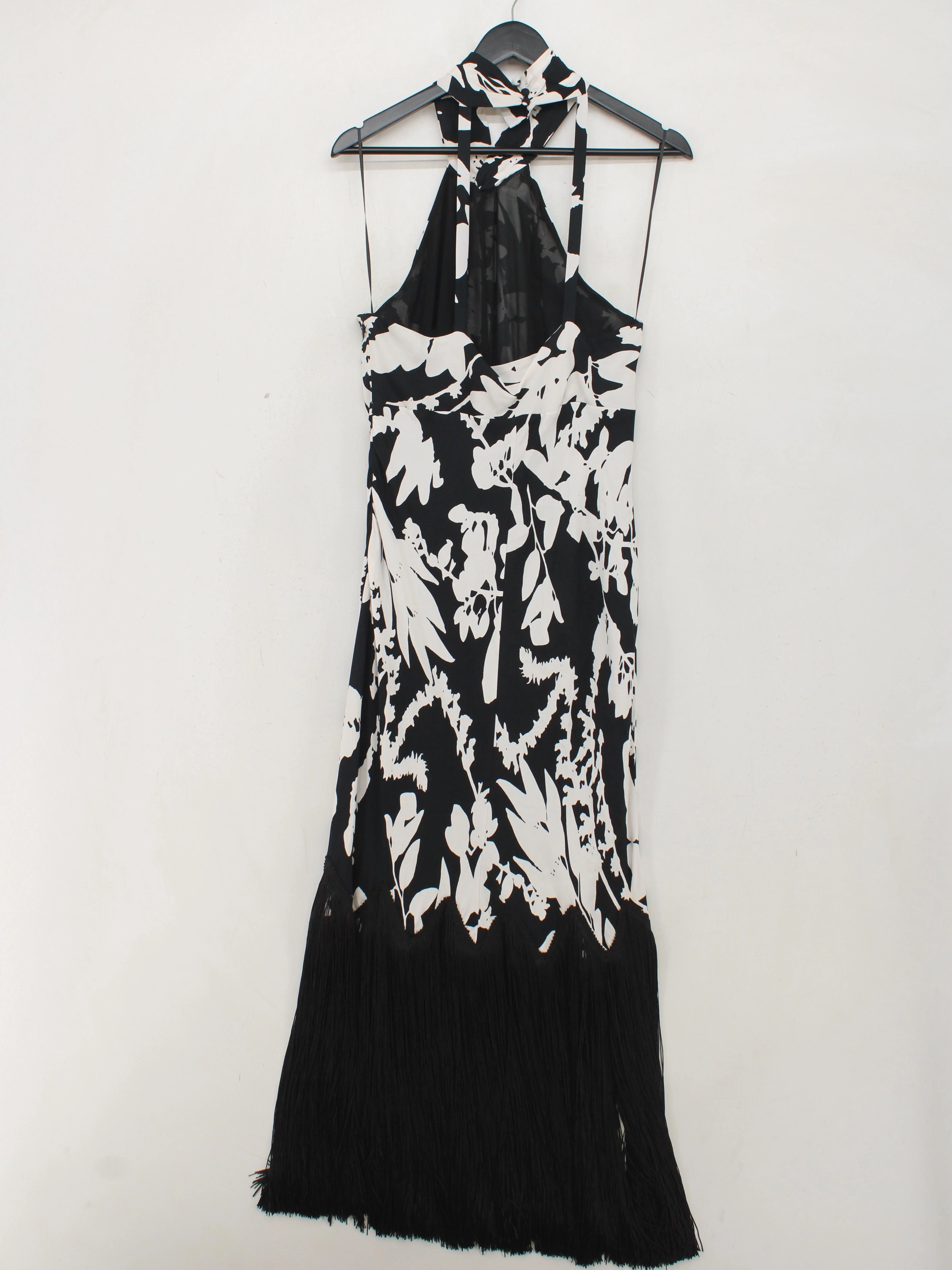 Mint Velvet Maxi Dress UK14 in Black - Image 2