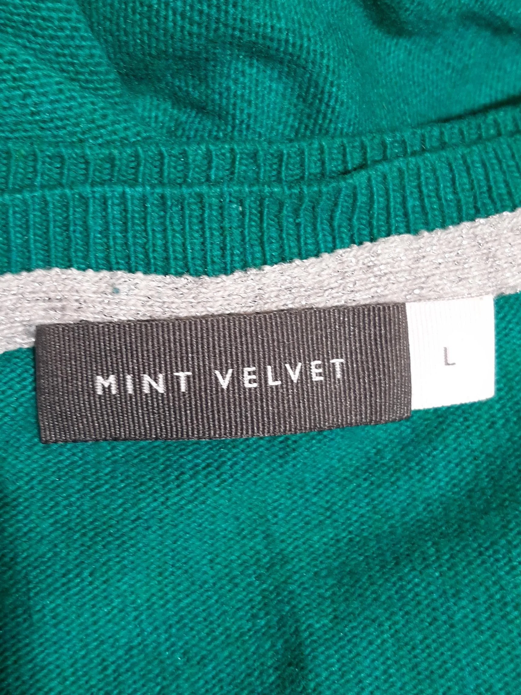 Mint Velvet Men's Jumper L Green Cotton - Image 5