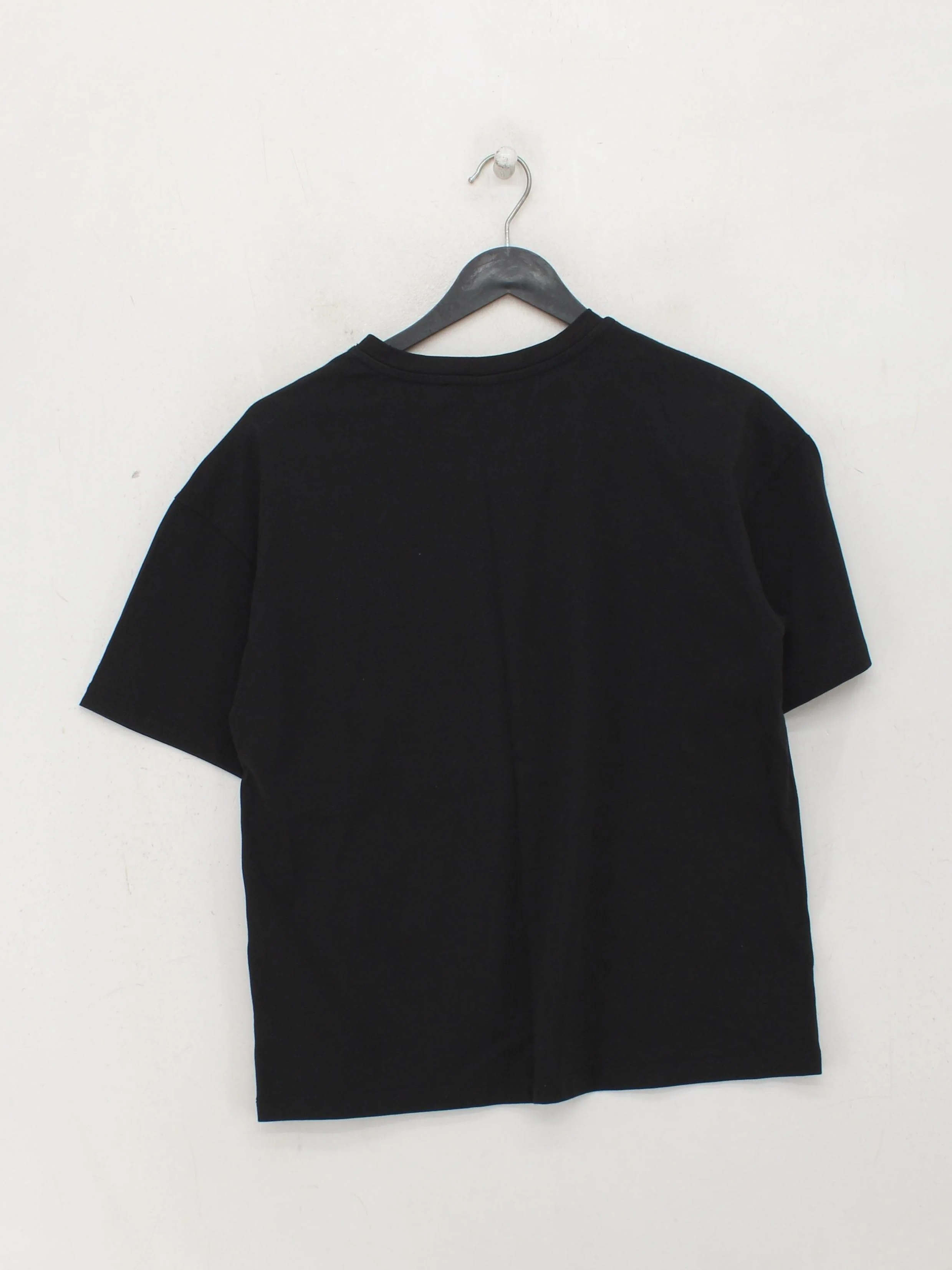 Mint Velvet Men's T-Shirt S Black Graphic 100% Cotton Basic - Image 2