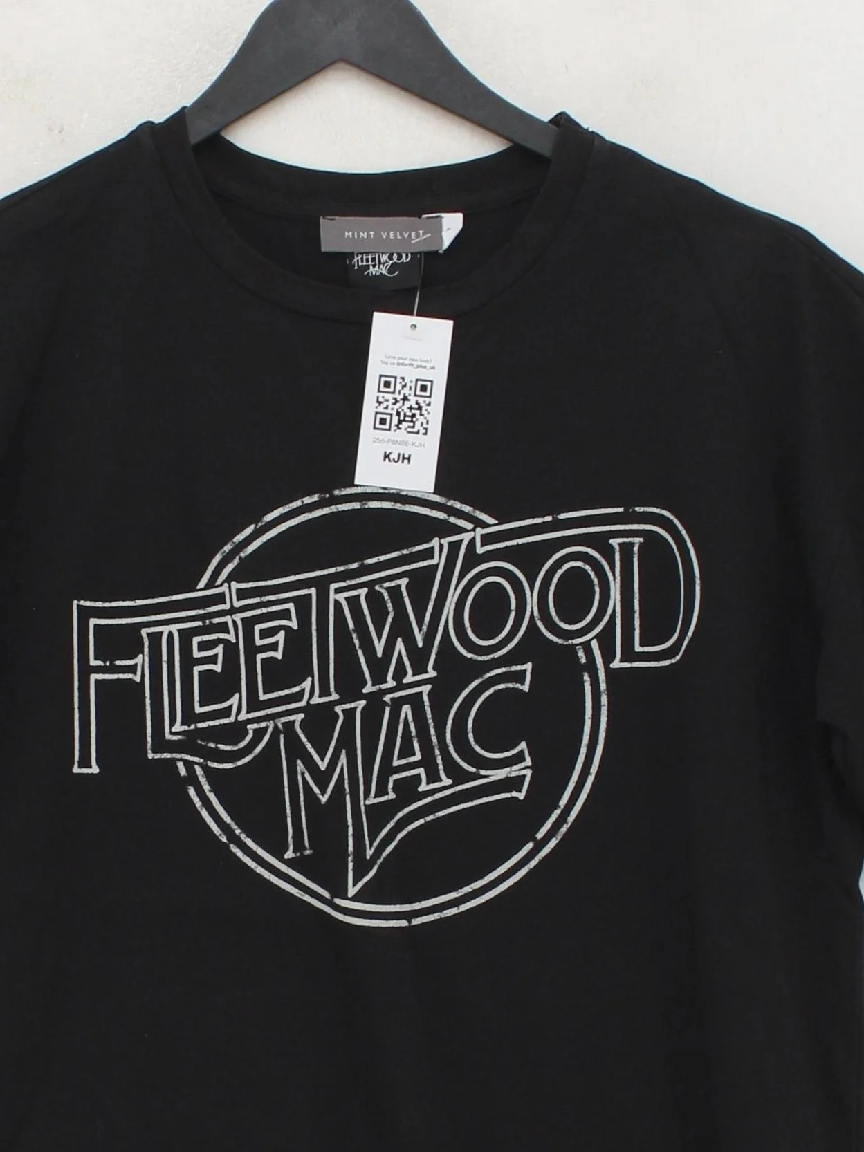 Mint Velvet Men's T-Shirt S Black Graphic 100% Cotton Basic - Image 3
