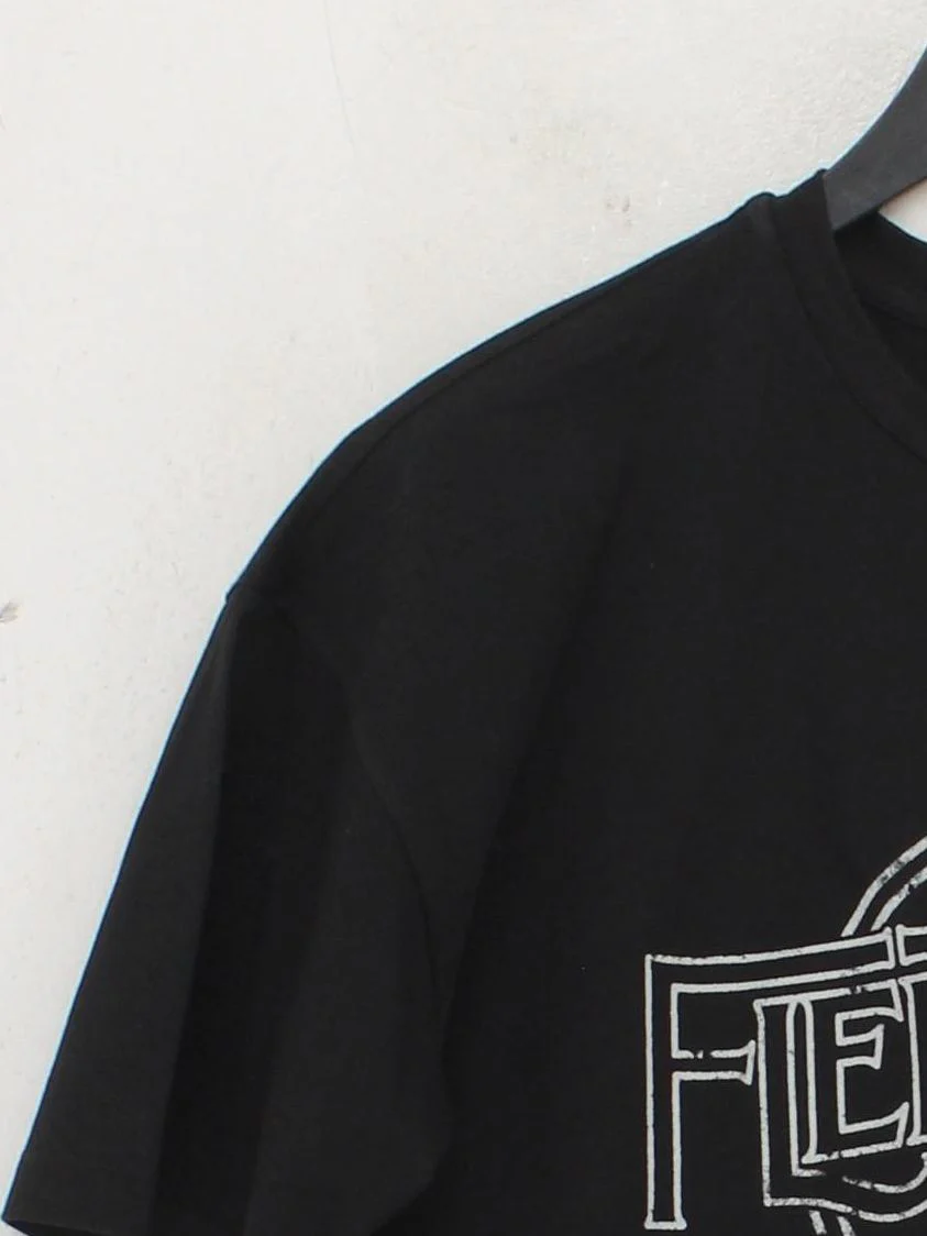 Mint Velvet Men's T-Shirt S Black Graphic 100% Cotton Basic - Image 4