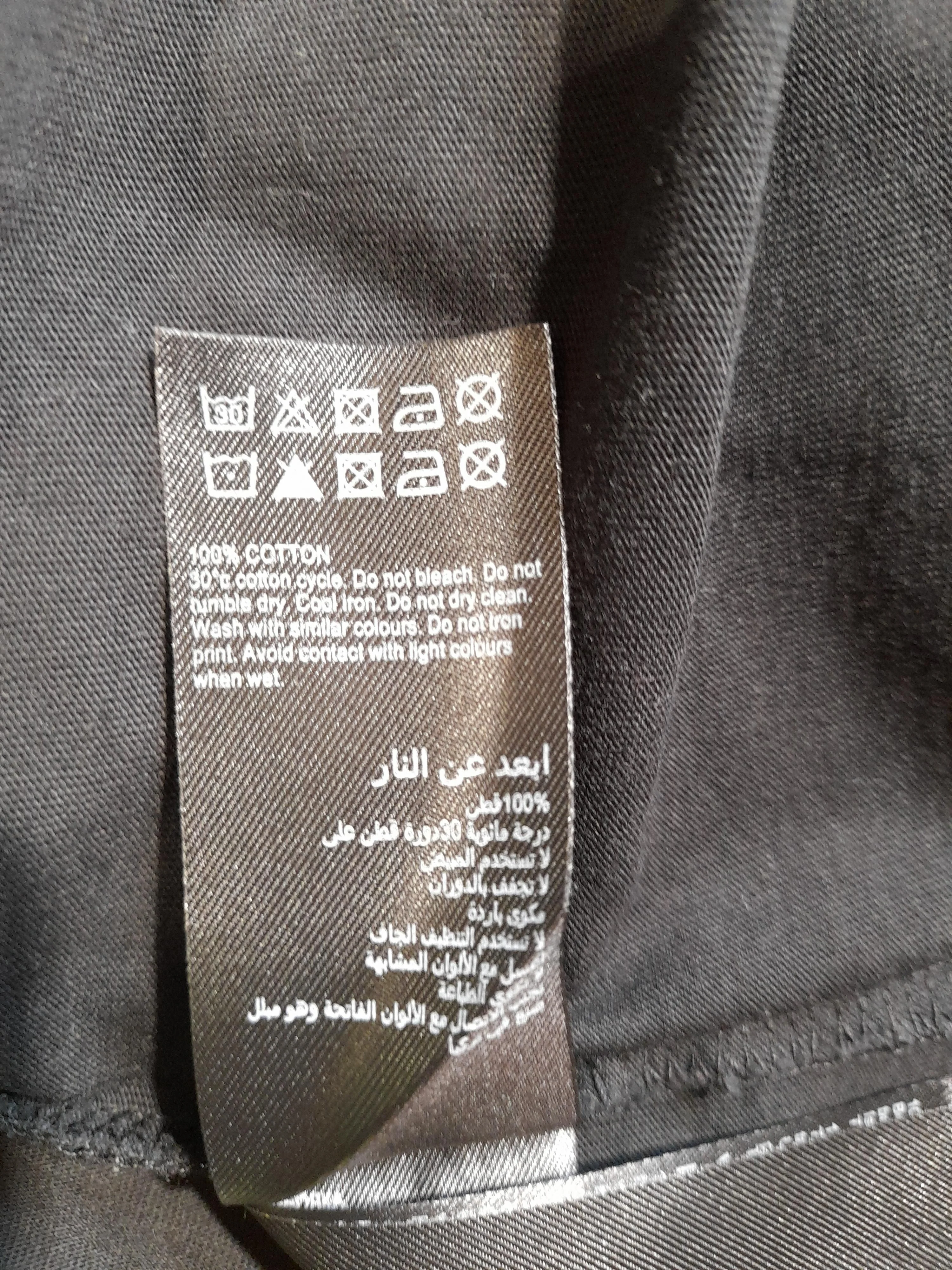 Mint Velvet Men's T-Shirt S Black Graphic 100% Cotton Basic - Image 6