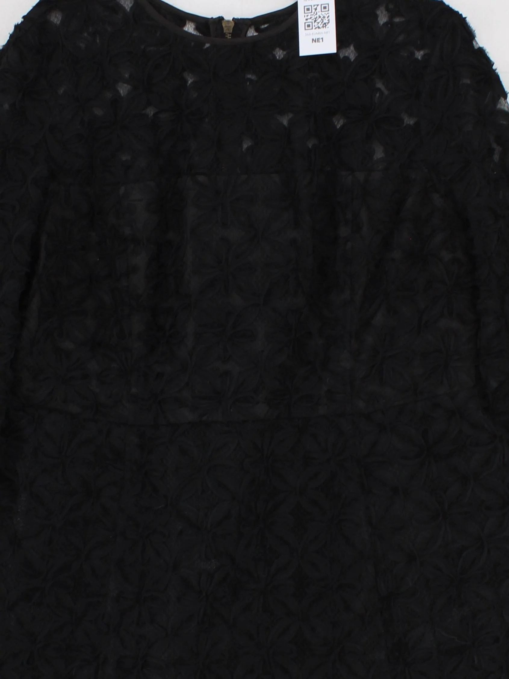 Mint Velvet Mini Dress UK18 in Black - Image 3