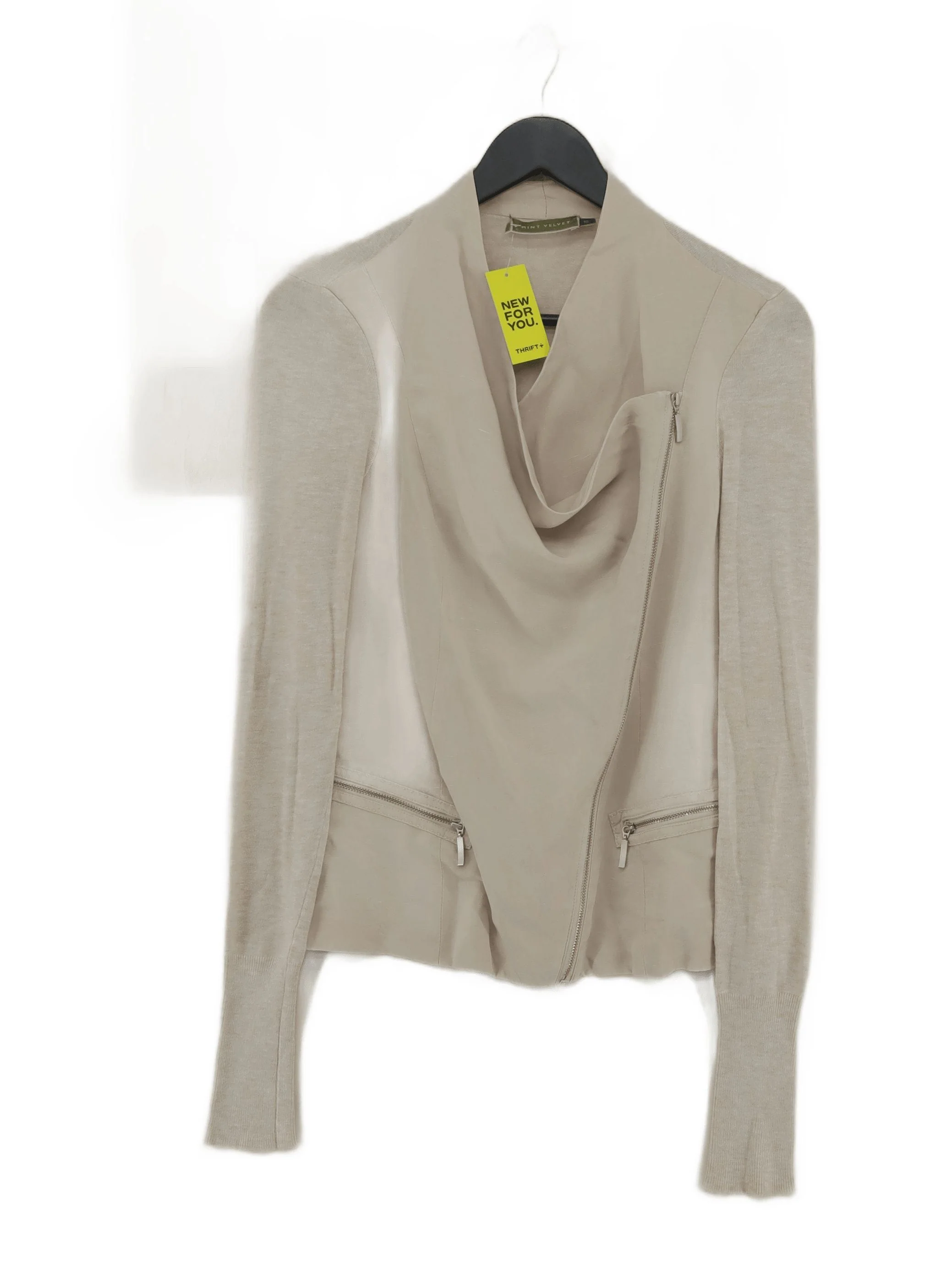 Mint Velvet Motorcycle Jacket jacket cream