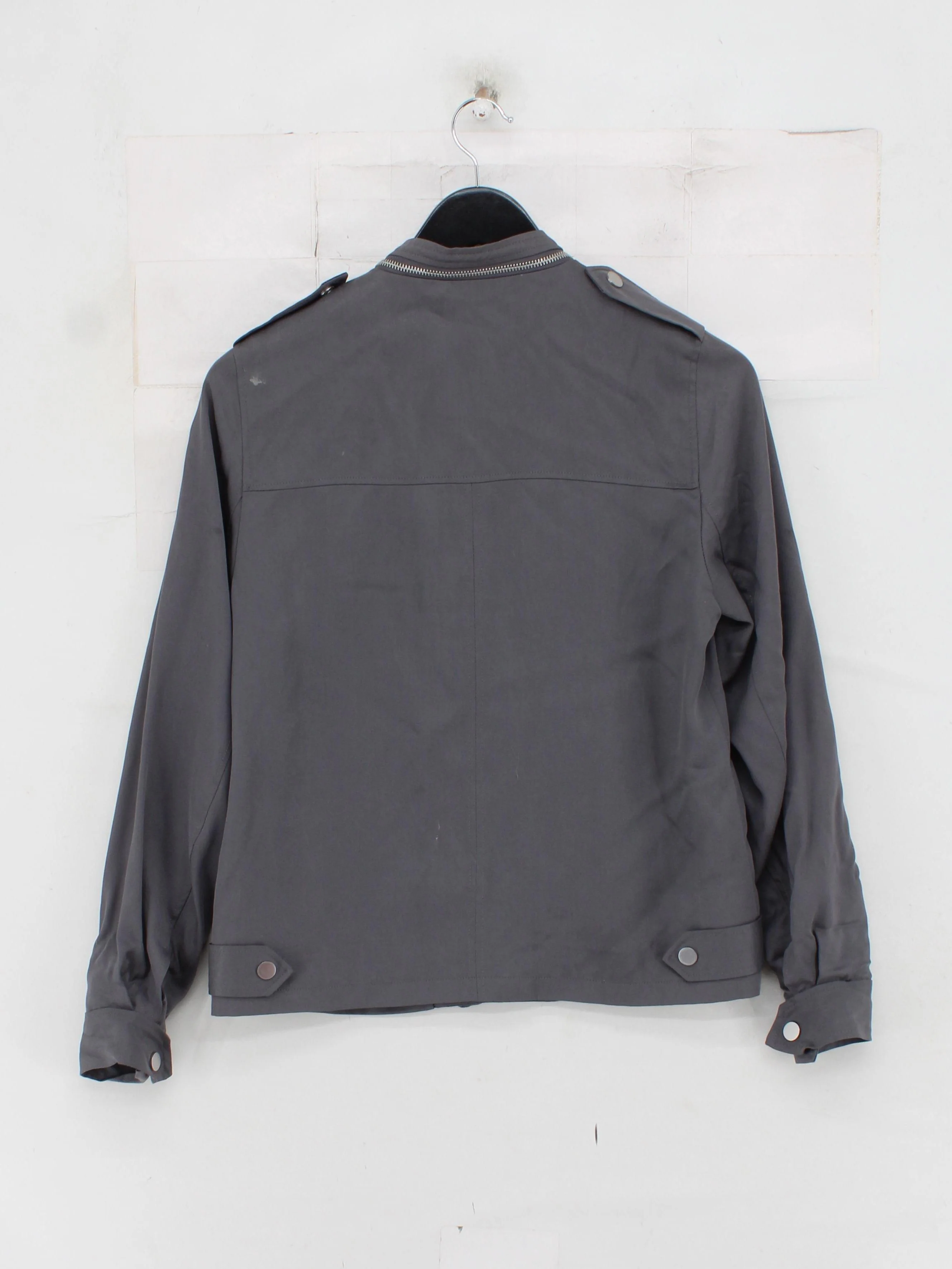 Mint Velvet Motorcycle Jacket jacket grey - Image 2