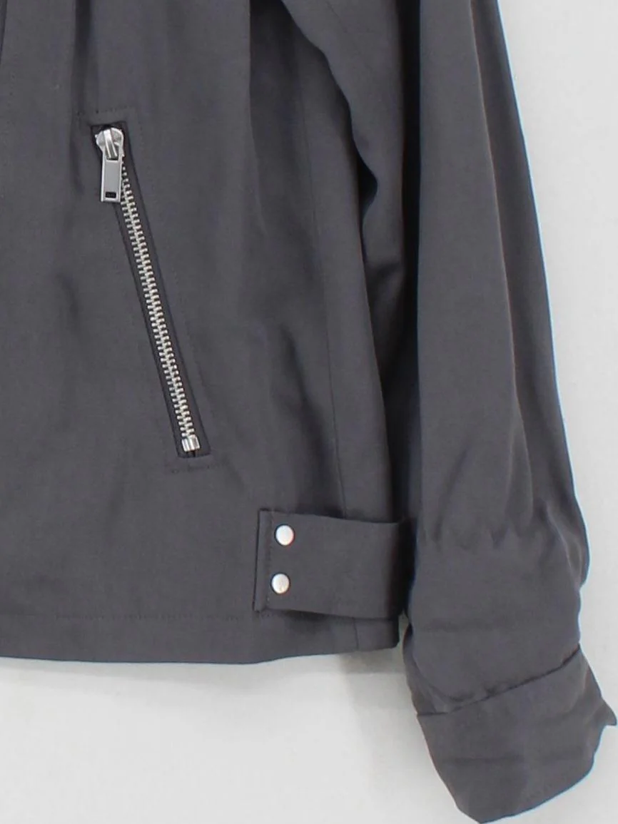 Mint Velvet Motorcycle Jacket jacket grey - Image 4