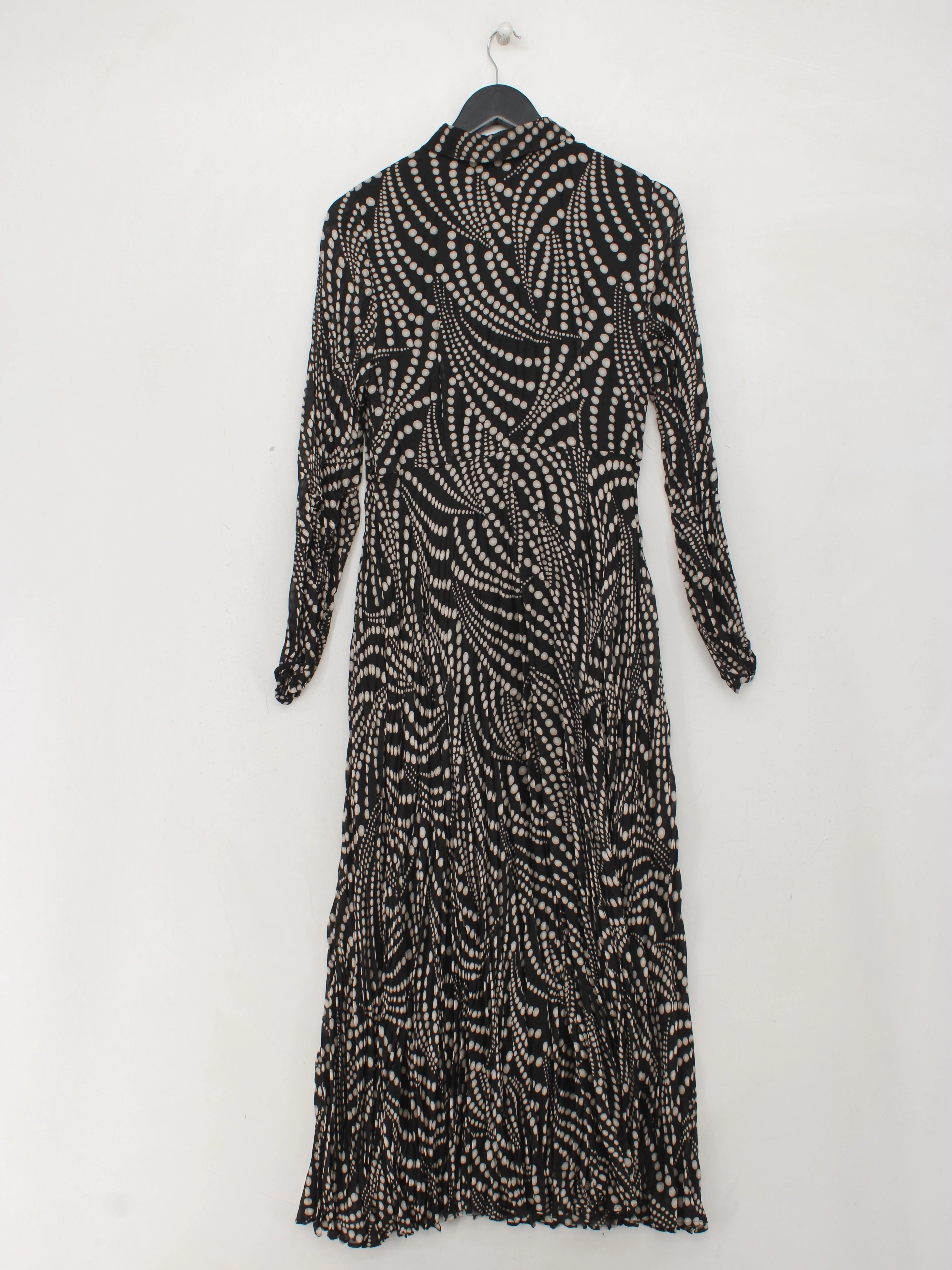 Mint Velvet Shirt Maxi Dress UK12 in Black - Image 2