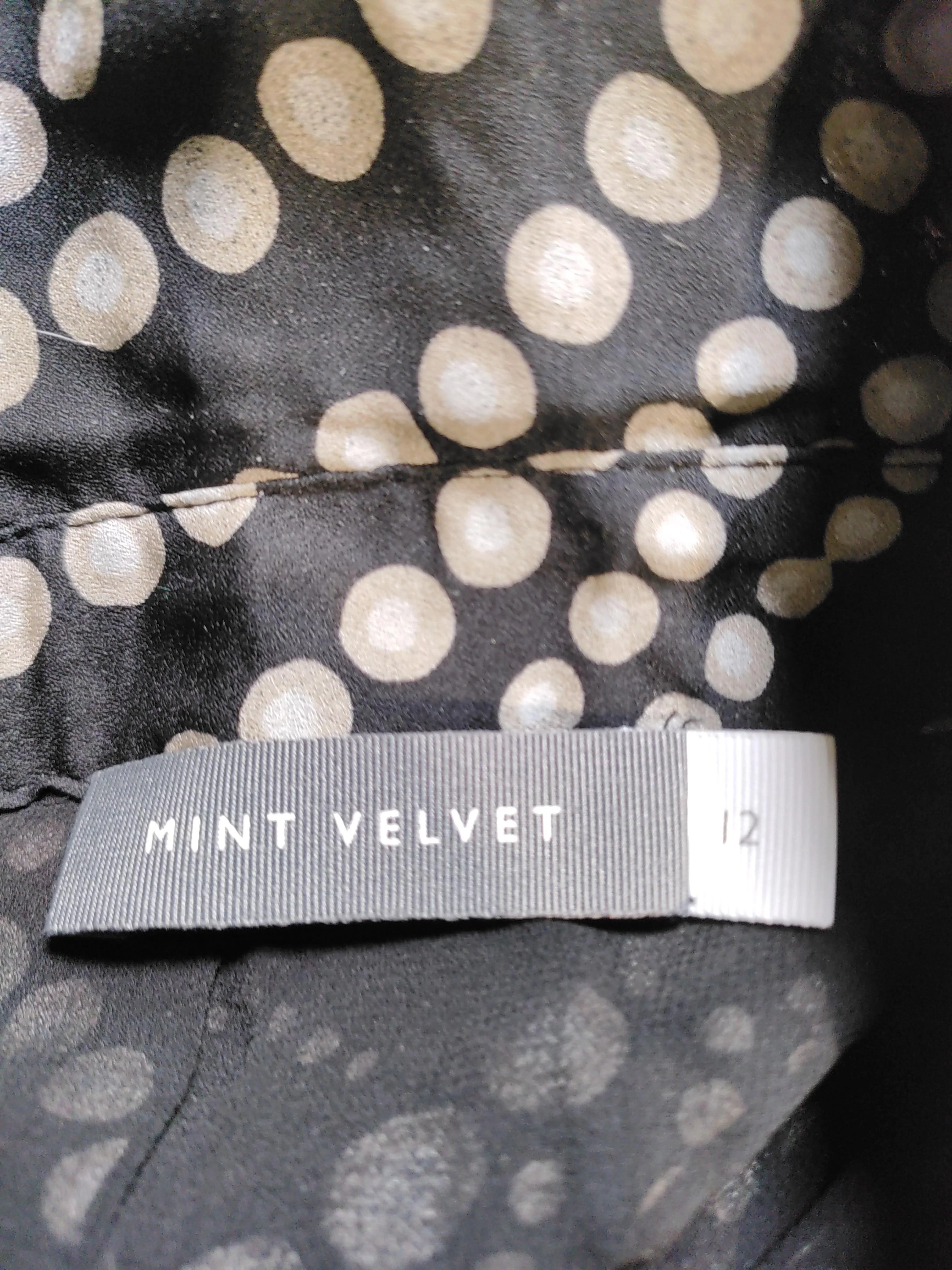 Mint Velvet Shirt Maxi Dress UK12 in Black - Image 5