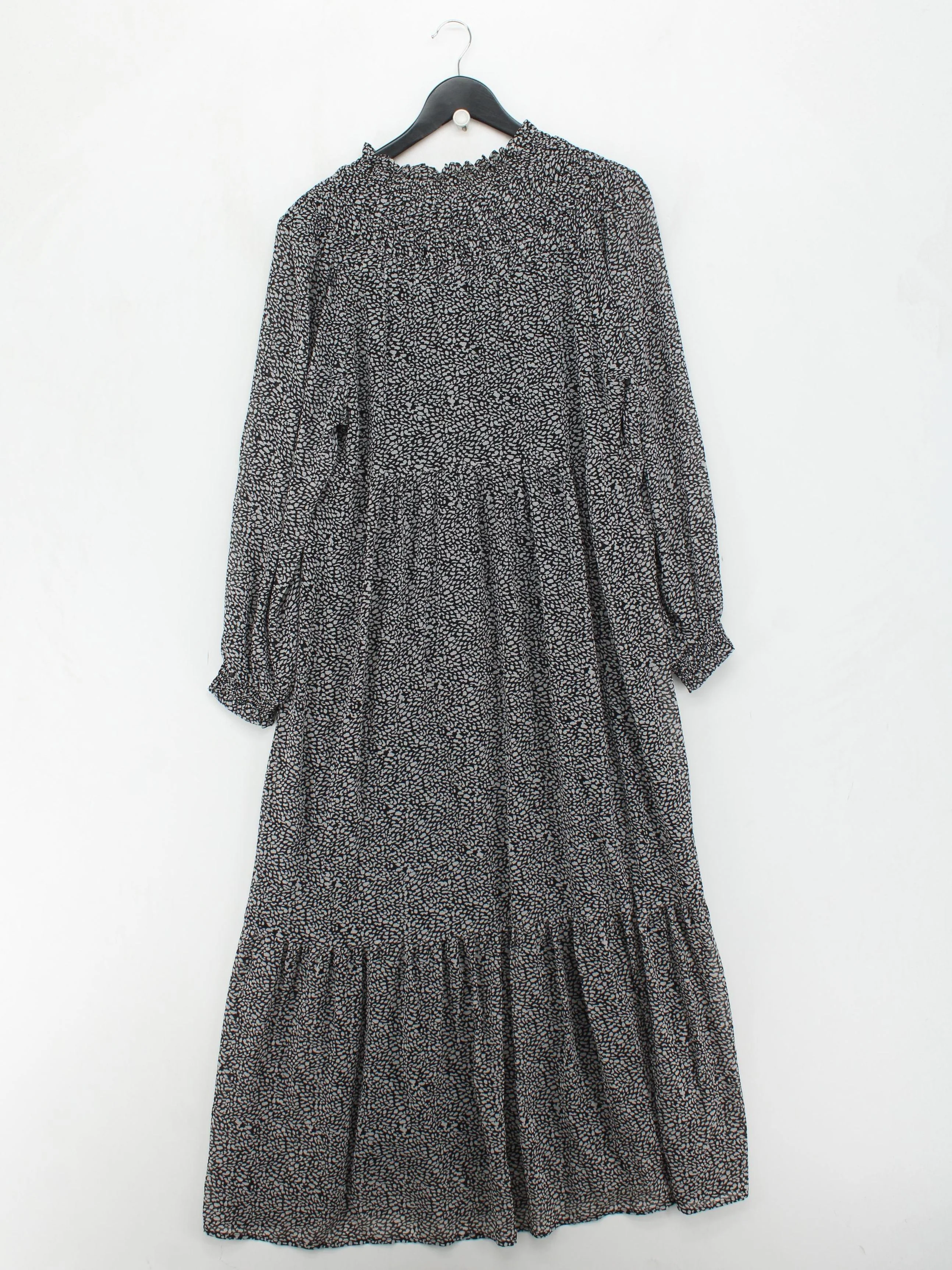 Mint Velvet Shirt Maxi Dress UK14 in Black - Image 2
