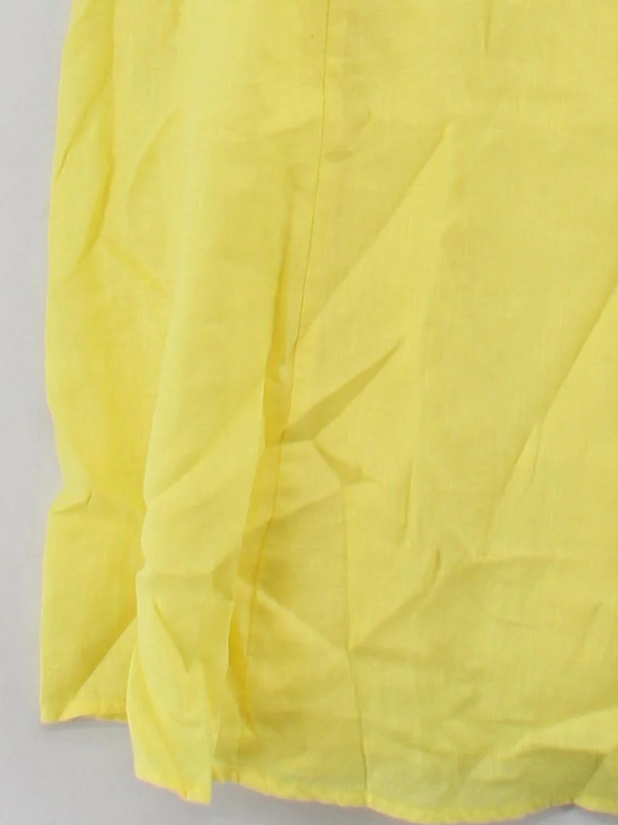 Mint Velvet Shirt Midi Dress UK10 in Yellow - Image 4
