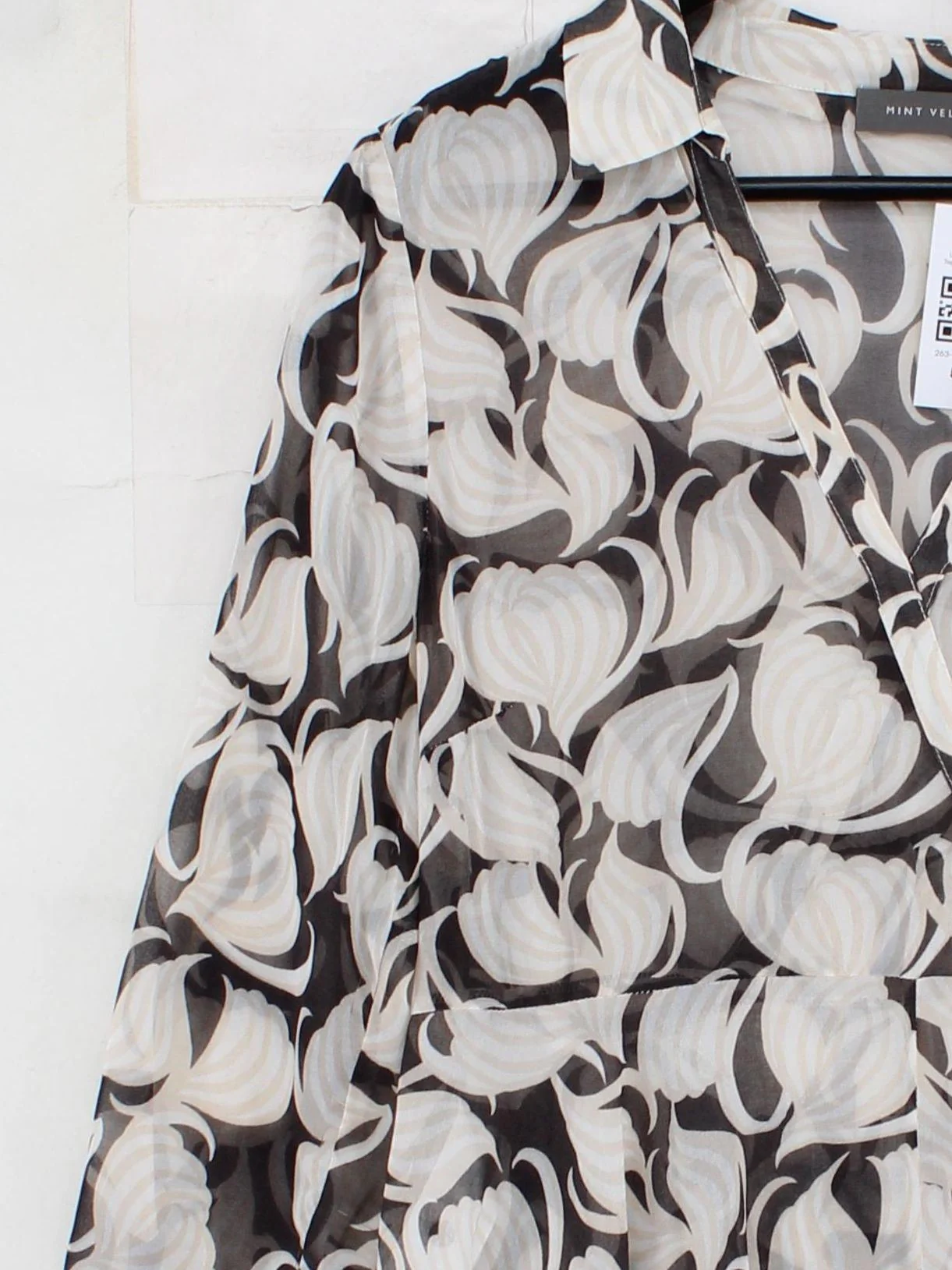 Mint Velvet Shirt Midi Dress UK12 in Multi - Image 4