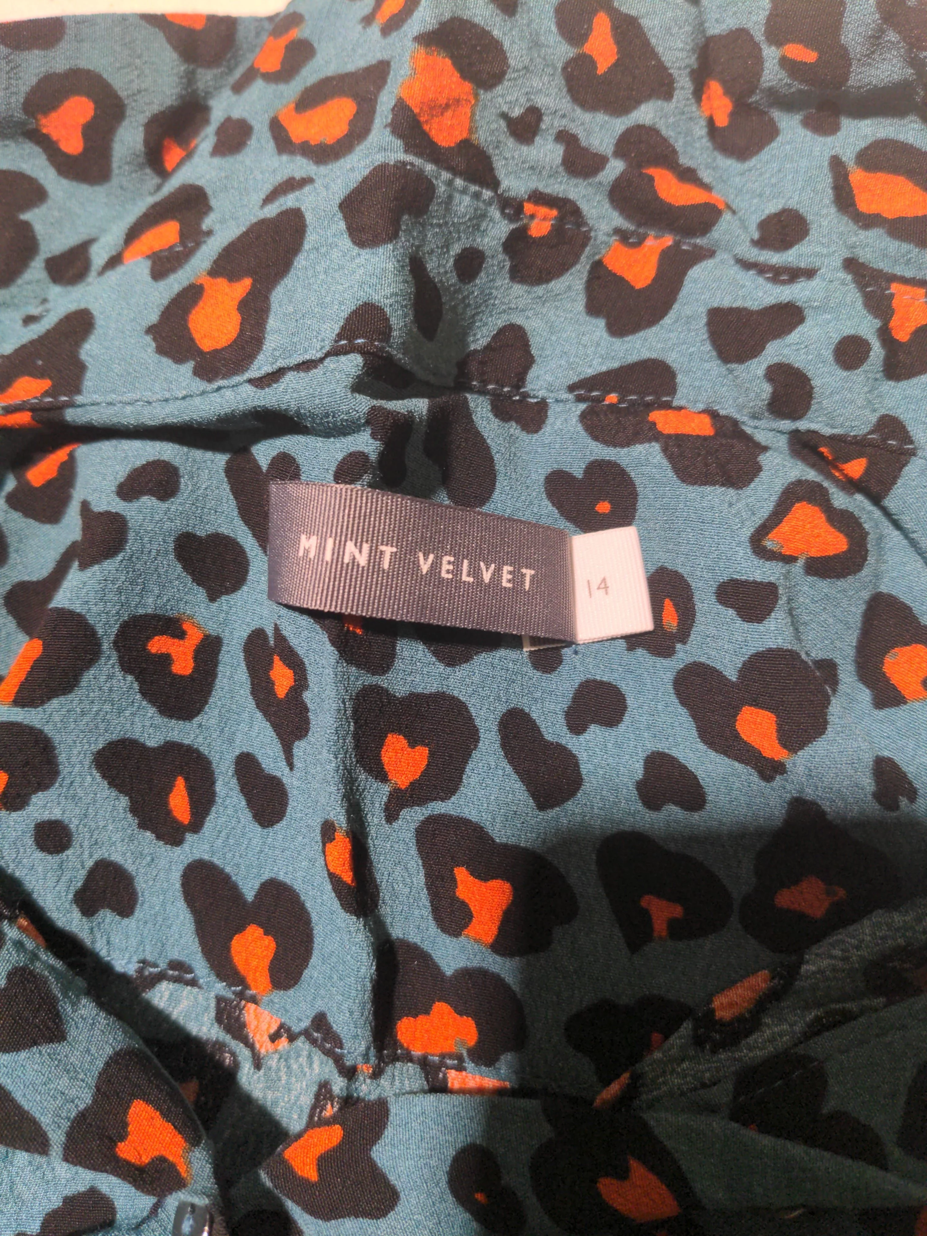 Mint Velvet Shirt Midi Dress UK14 in Multi - Image 5