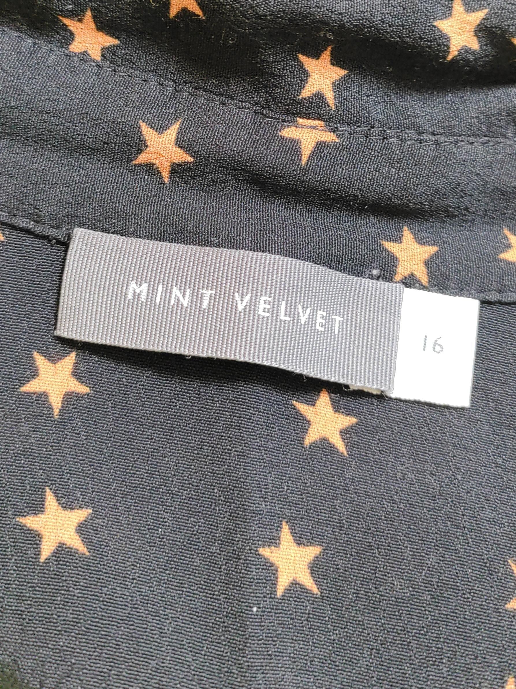 Mint Velvet Shirt Midi Dress UK16 in Black - Image 5