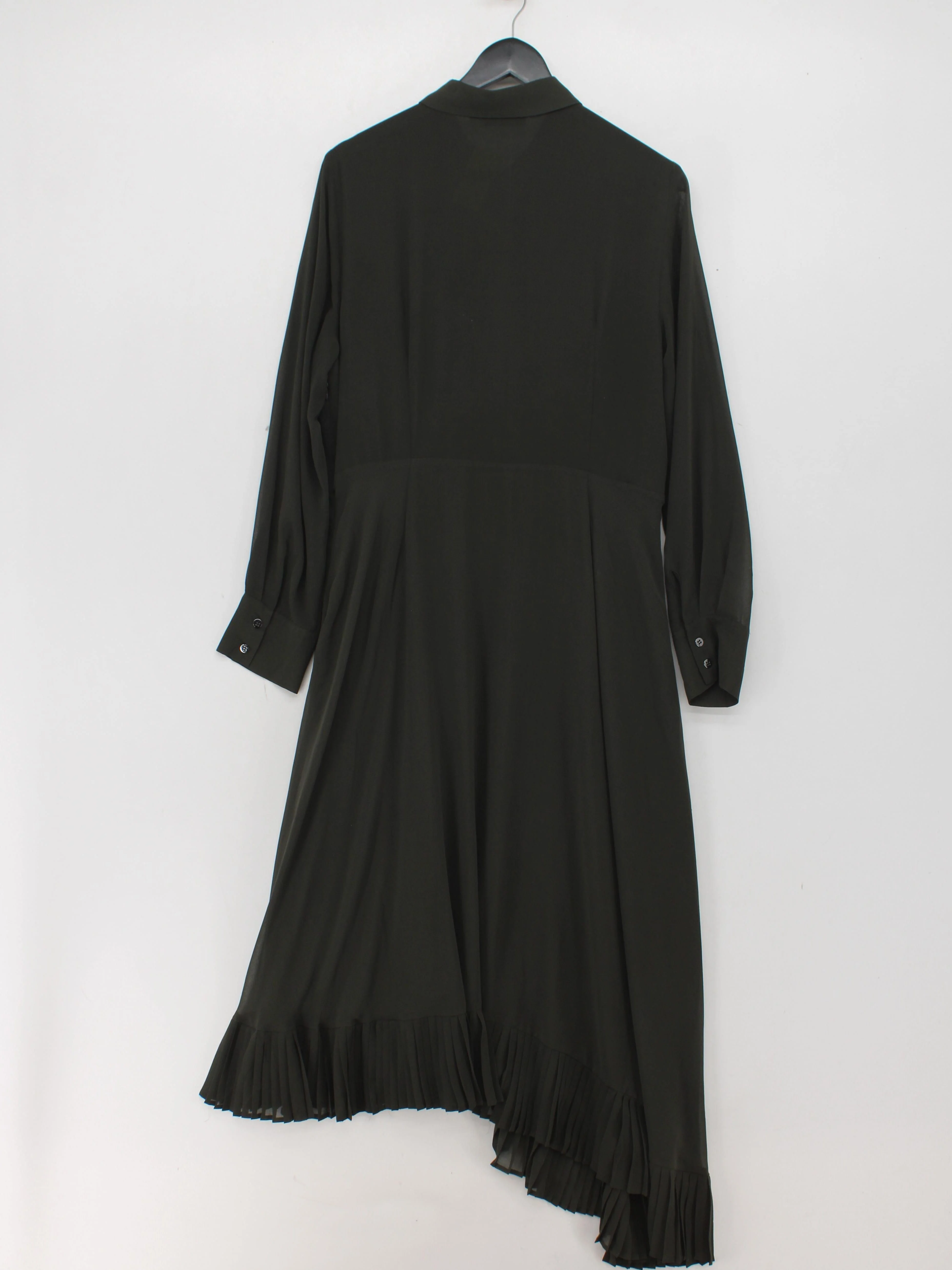Mint Velvet Shirt Midi Dress UK16 in Green - Image 2