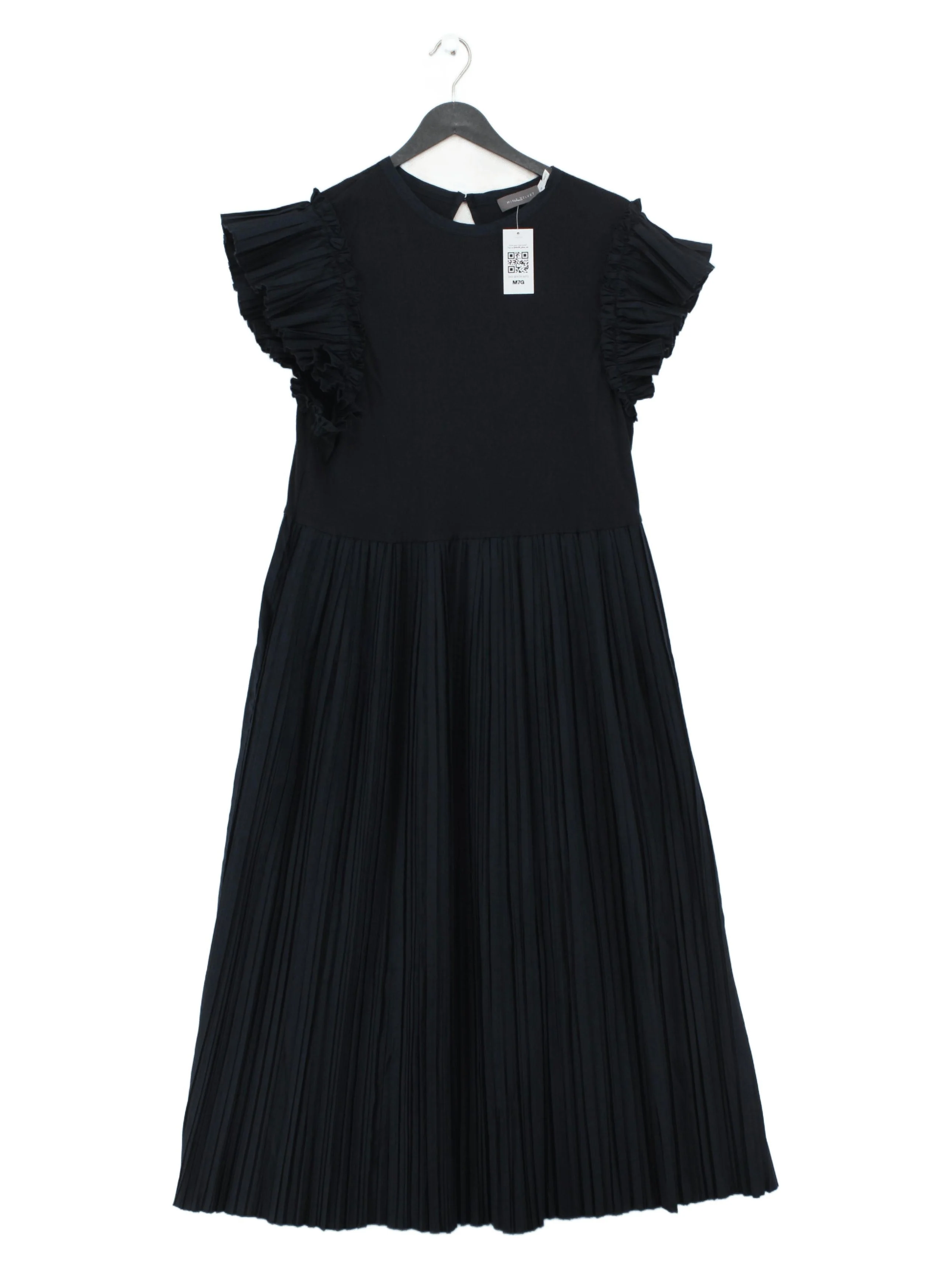 Mint Velvet Shirt Midi Dress XL in Black