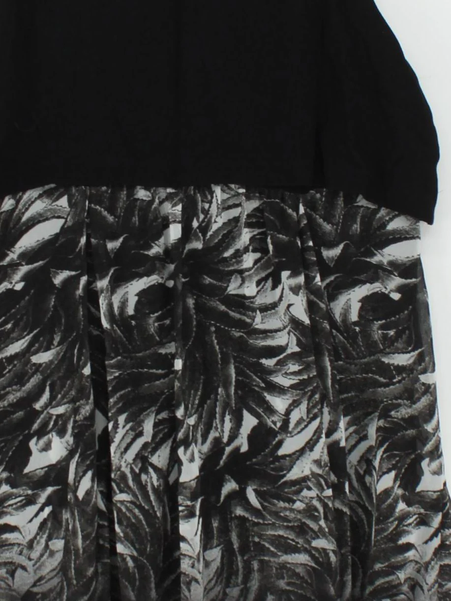 Mint Velvet T-Shirt Midi Dress UK14 in Black - Image 3