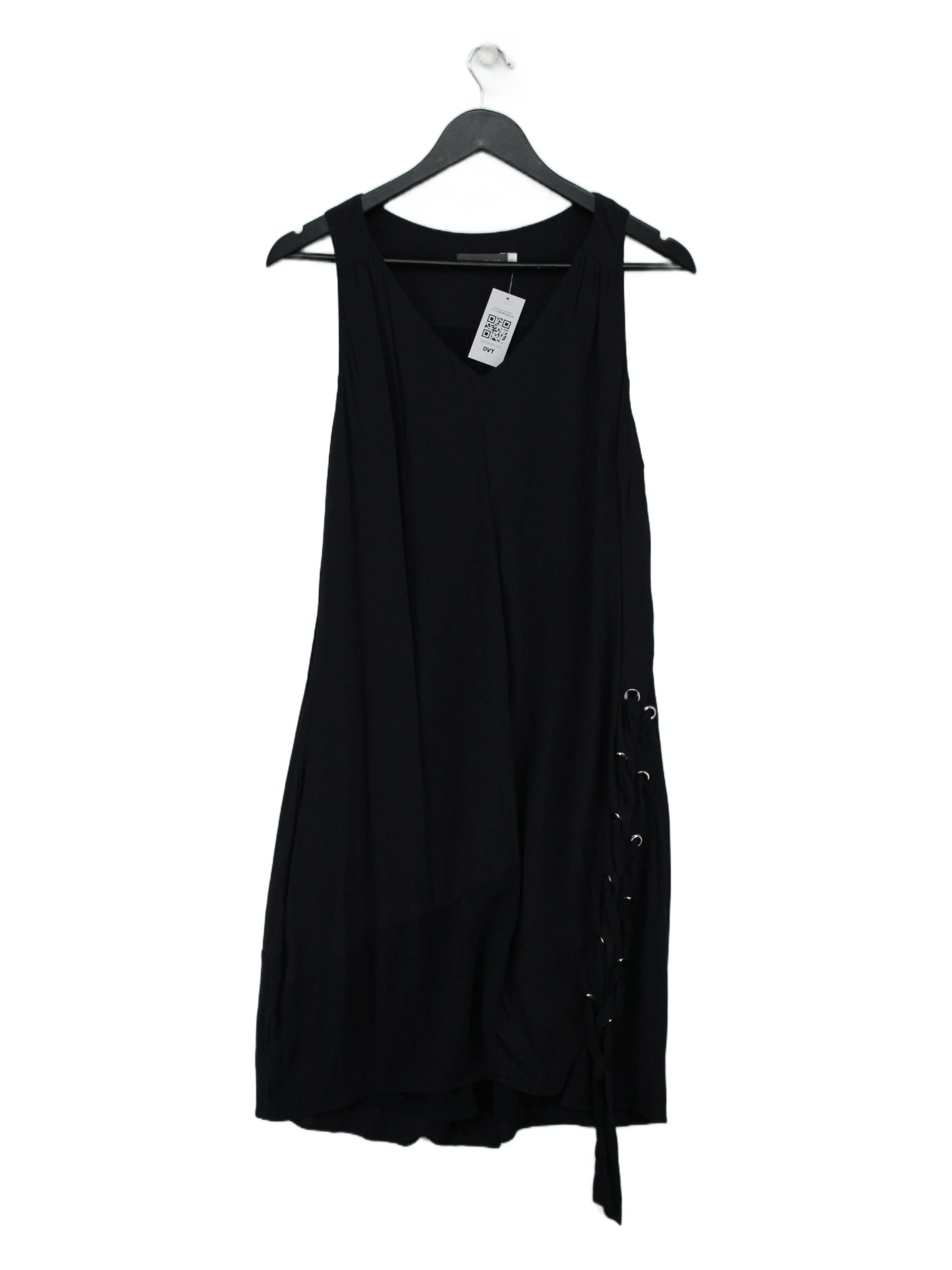Mint Velvet T-Shirt Mini Dress UK12 in Black