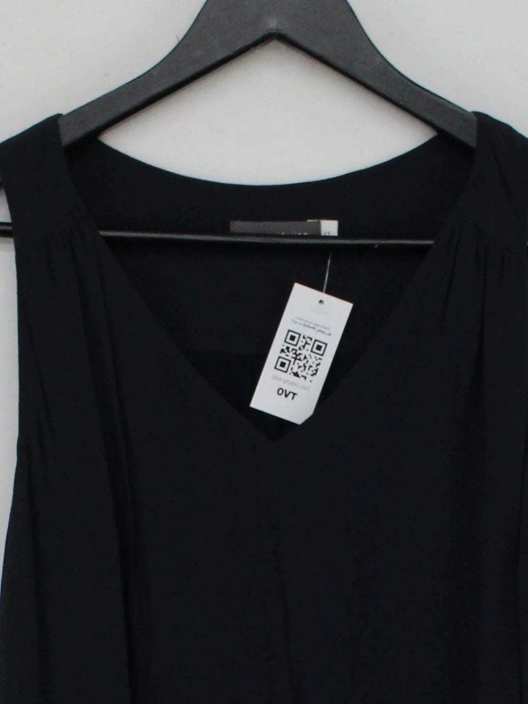 Mint Velvet T-Shirt Mini Dress UK12 in Black - Image 3