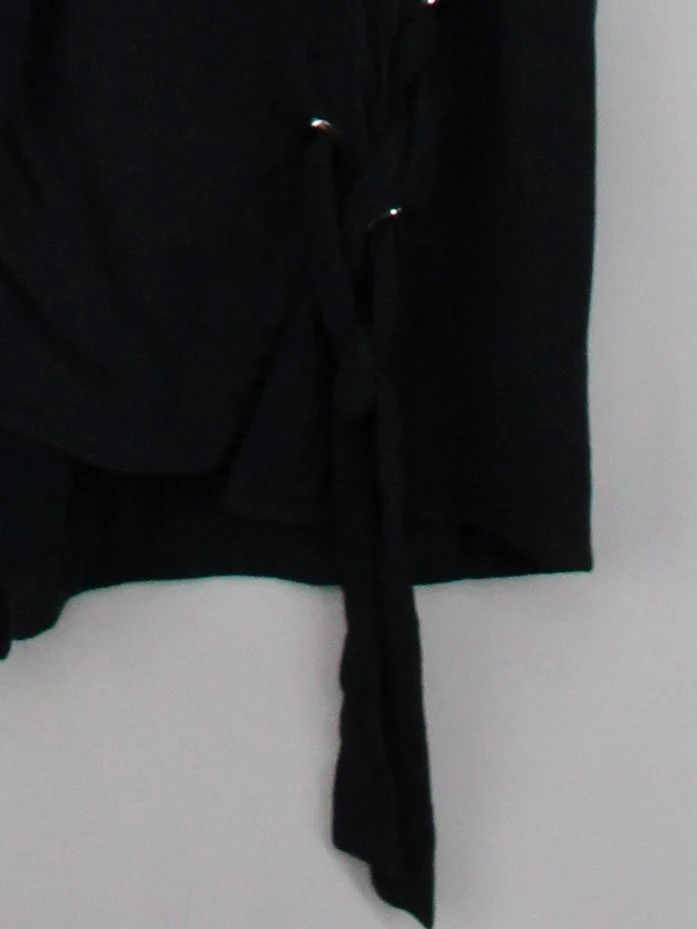 Mint Velvet T-Shirt Mini Dress UK12 in Black - Image 4