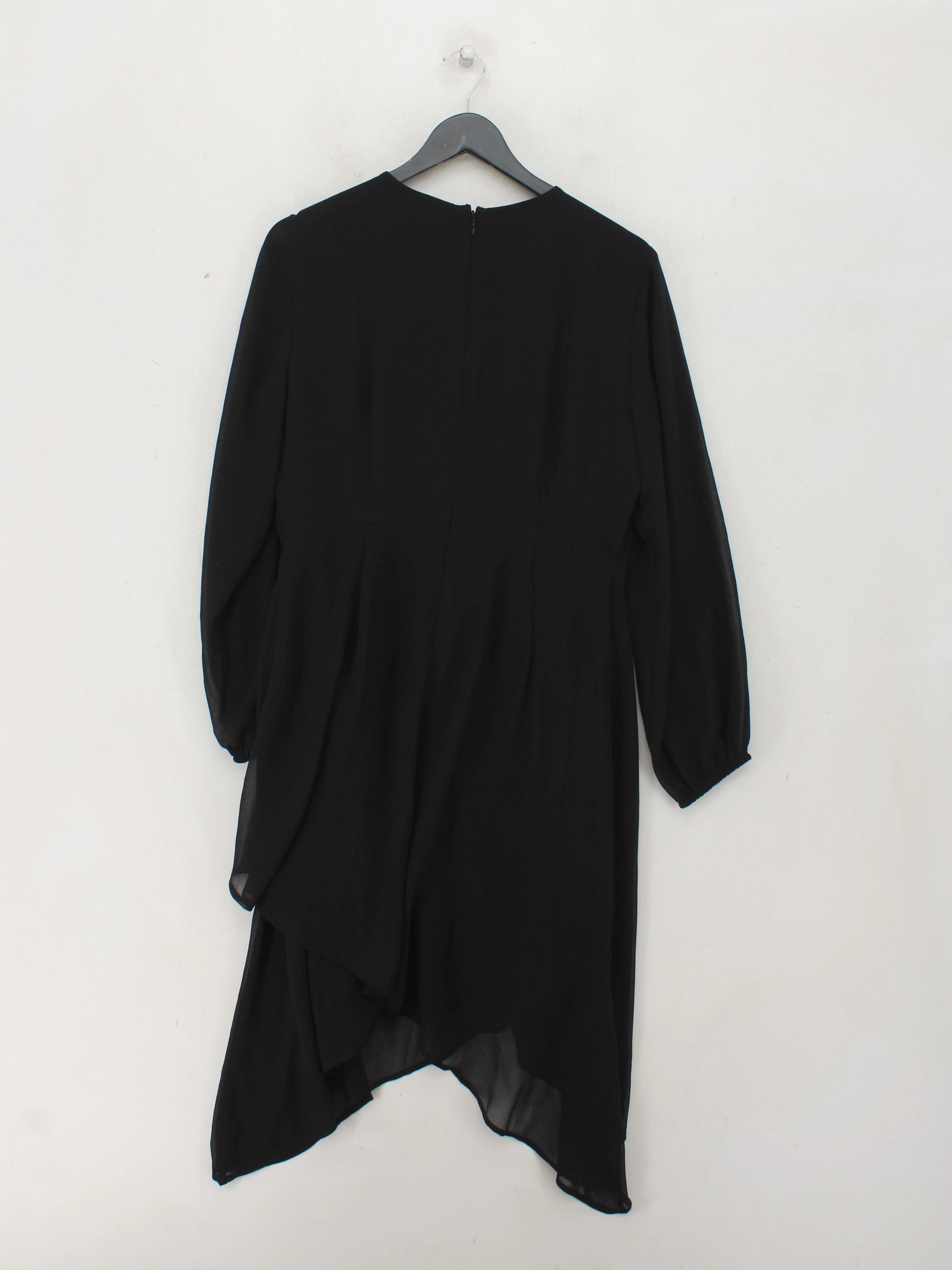 Mint Velvet T-Shirt Mini Dress UK14 in Black - Image 2