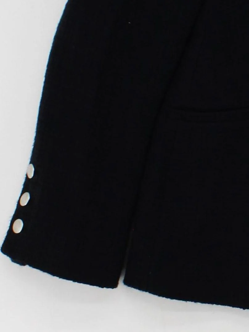 Mint Velvet Women's Blazer UK 12 Black Polyester - Image 4