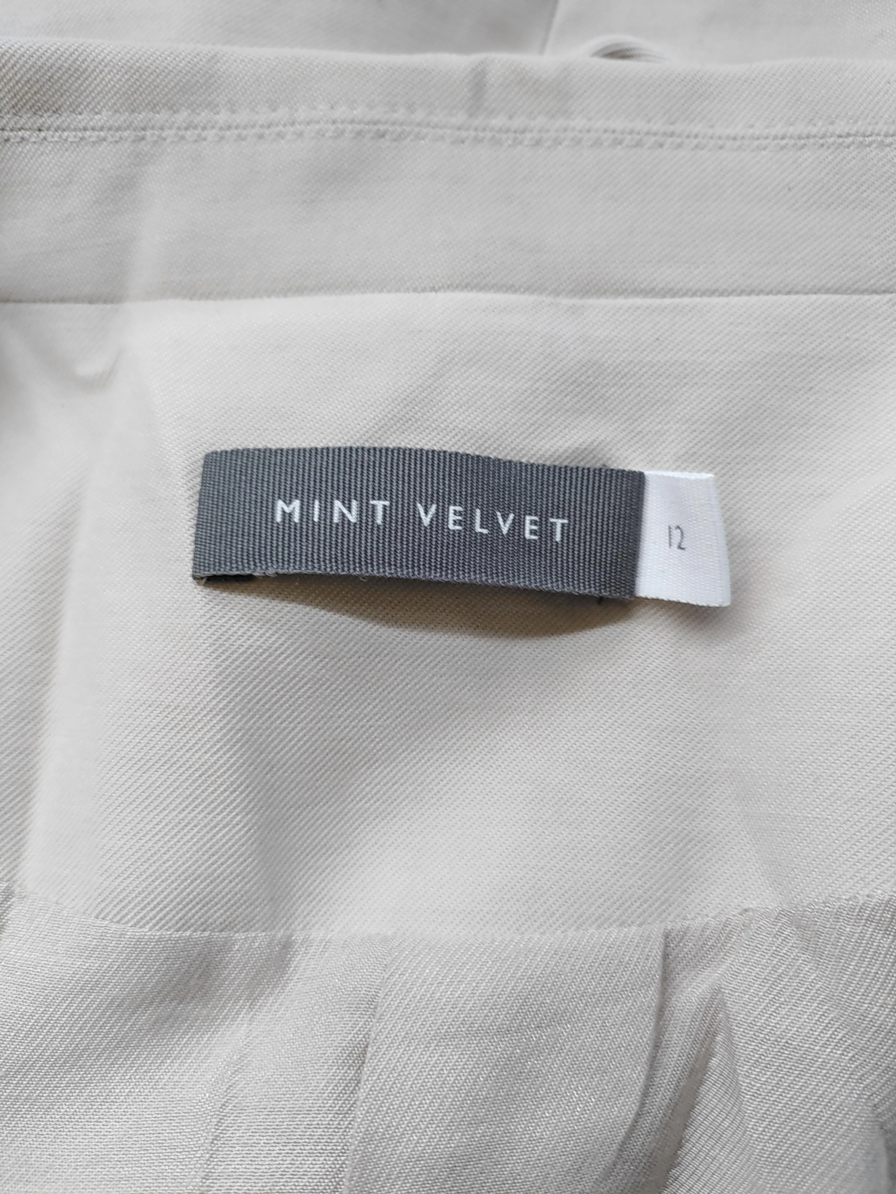 Mint Velvet Women's Blazer UK 12 Cream Rayon - Image 5