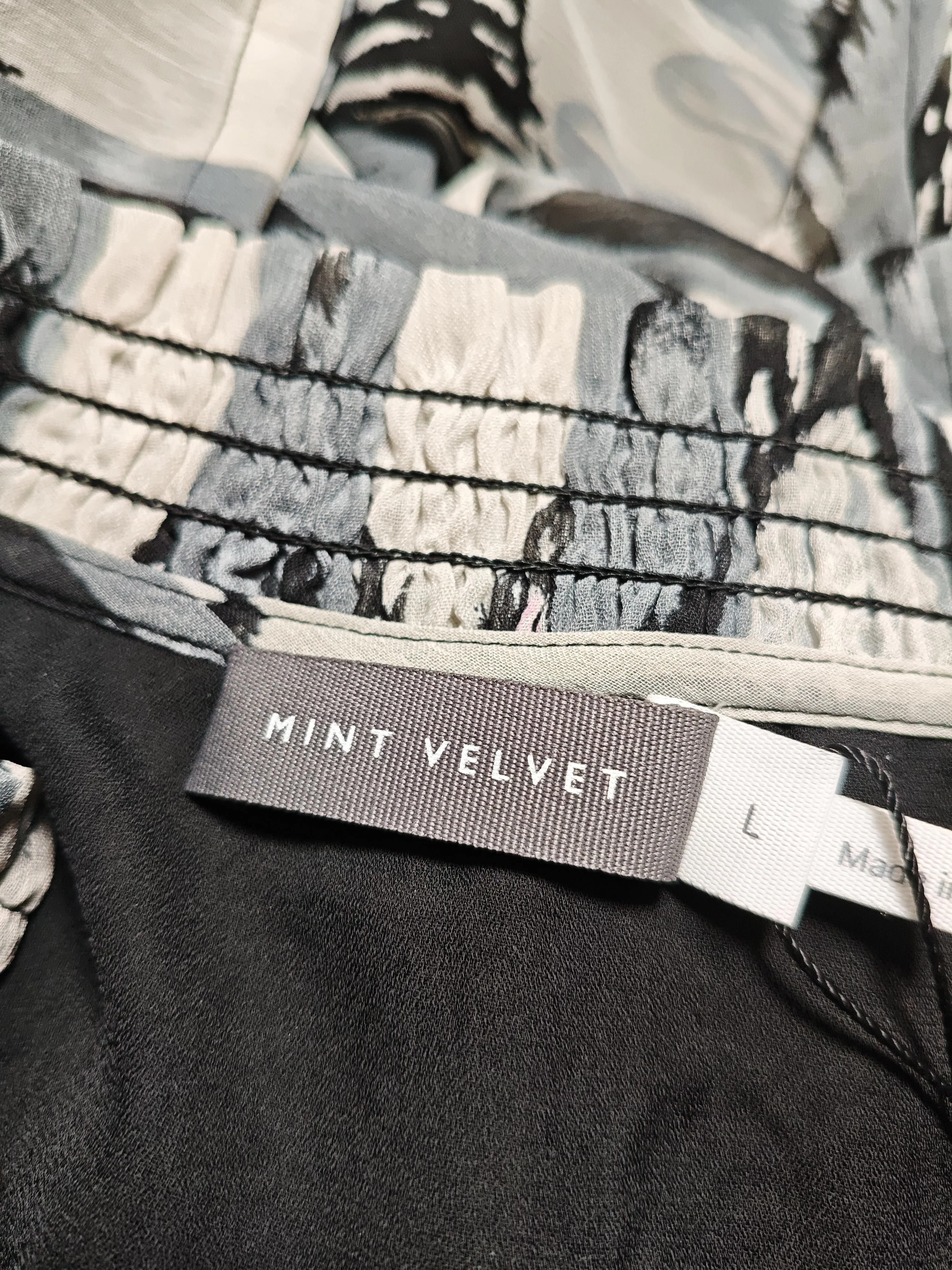 Mint Velvet Women's Blouse L Multi 100% Polyester Basic New with tags - Image 5
