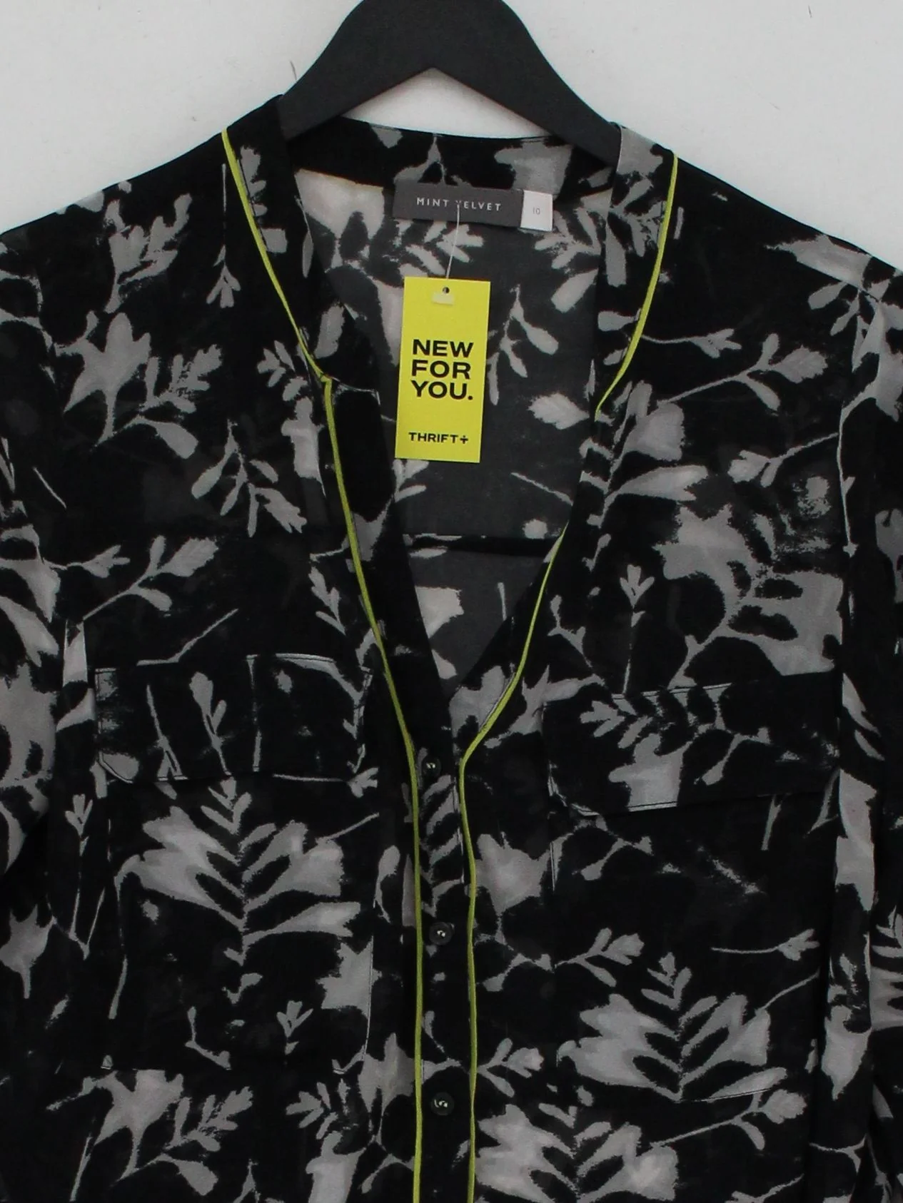 Mint Velvet Women's Blouse S Multi 100% Polyester Basic - Image 3