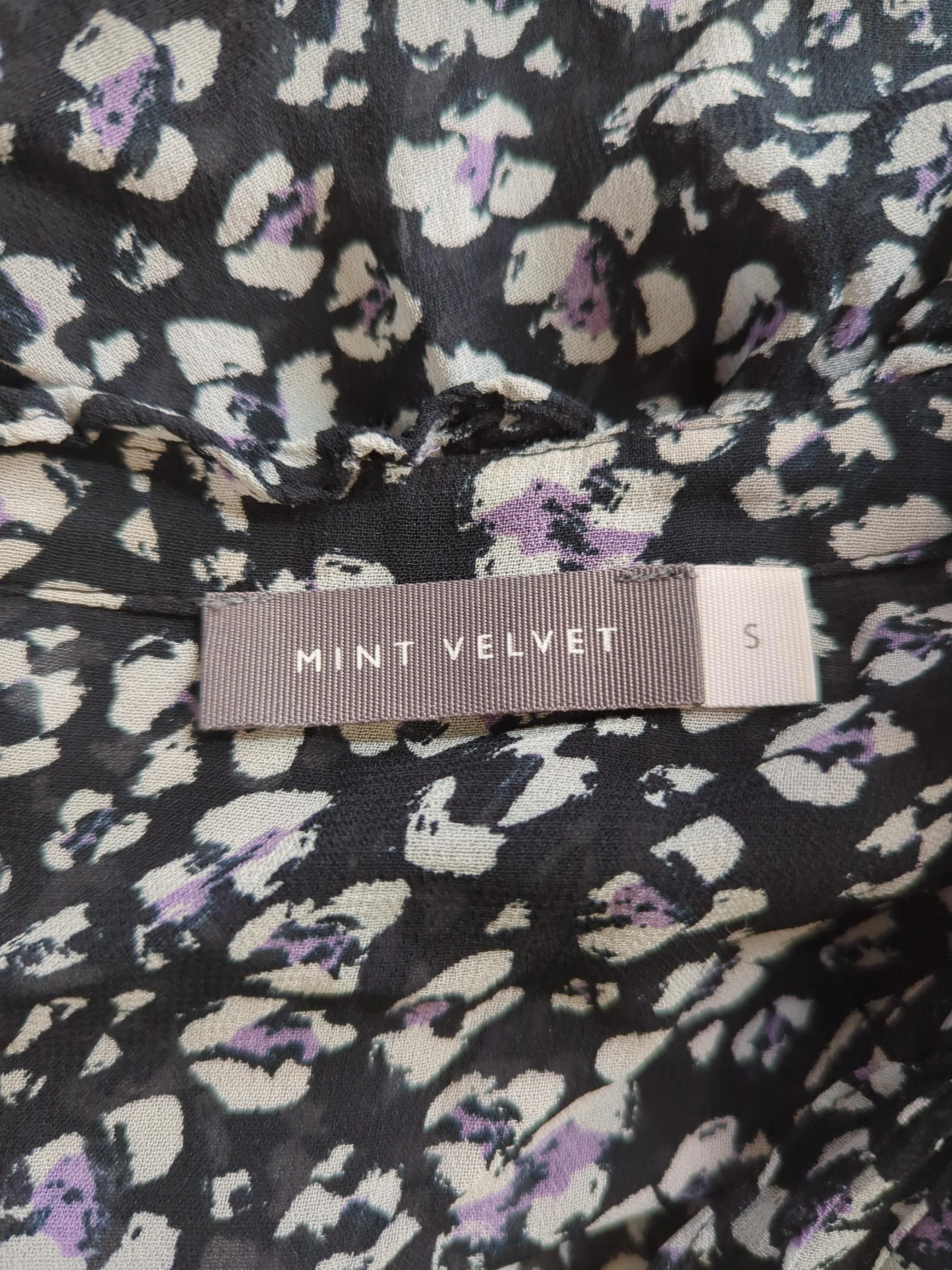 Mint Velvet Women's Blouse S Multi 100% Viscose Basic - Image 5
