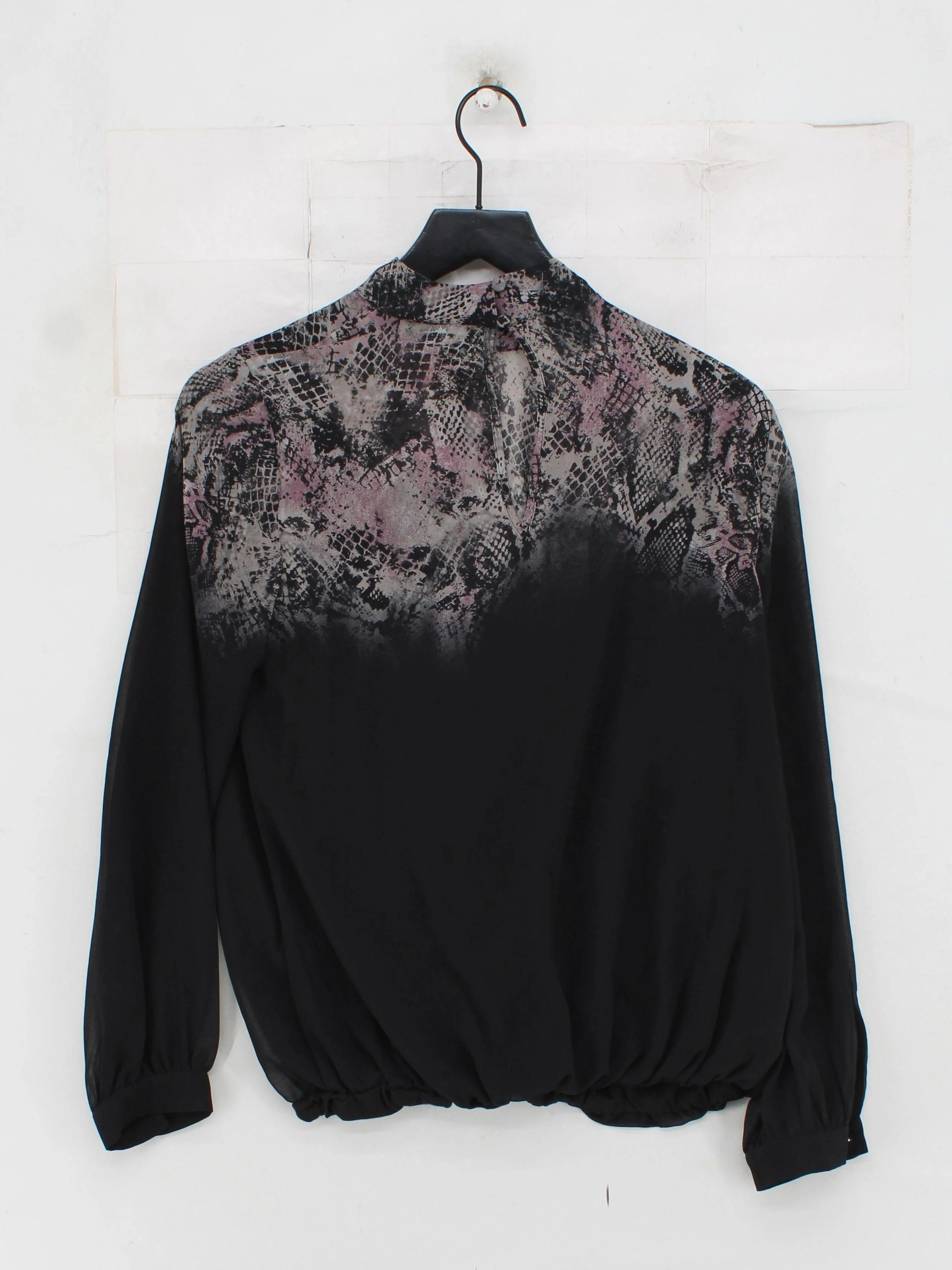 Mint Velvet Women's Blouse UK 10 Black Polyester with Elastane Basic - Image 2