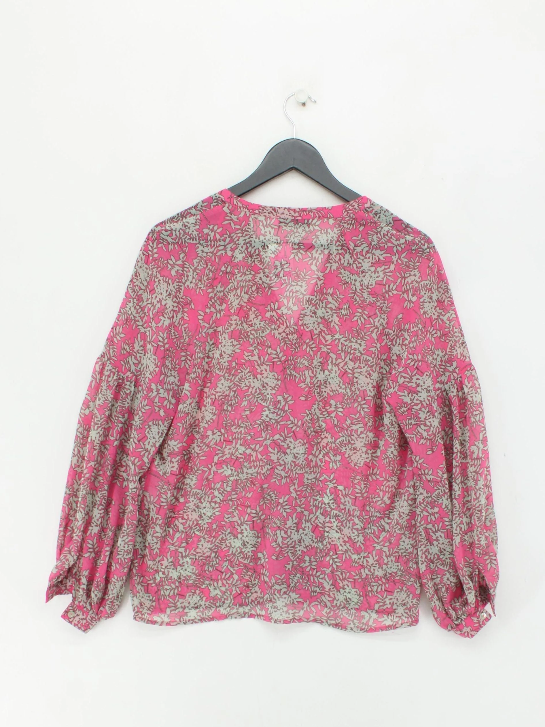 Mint Velvet Women's Blouse UK 12 Pink 100% Polyester Basic - Image 2