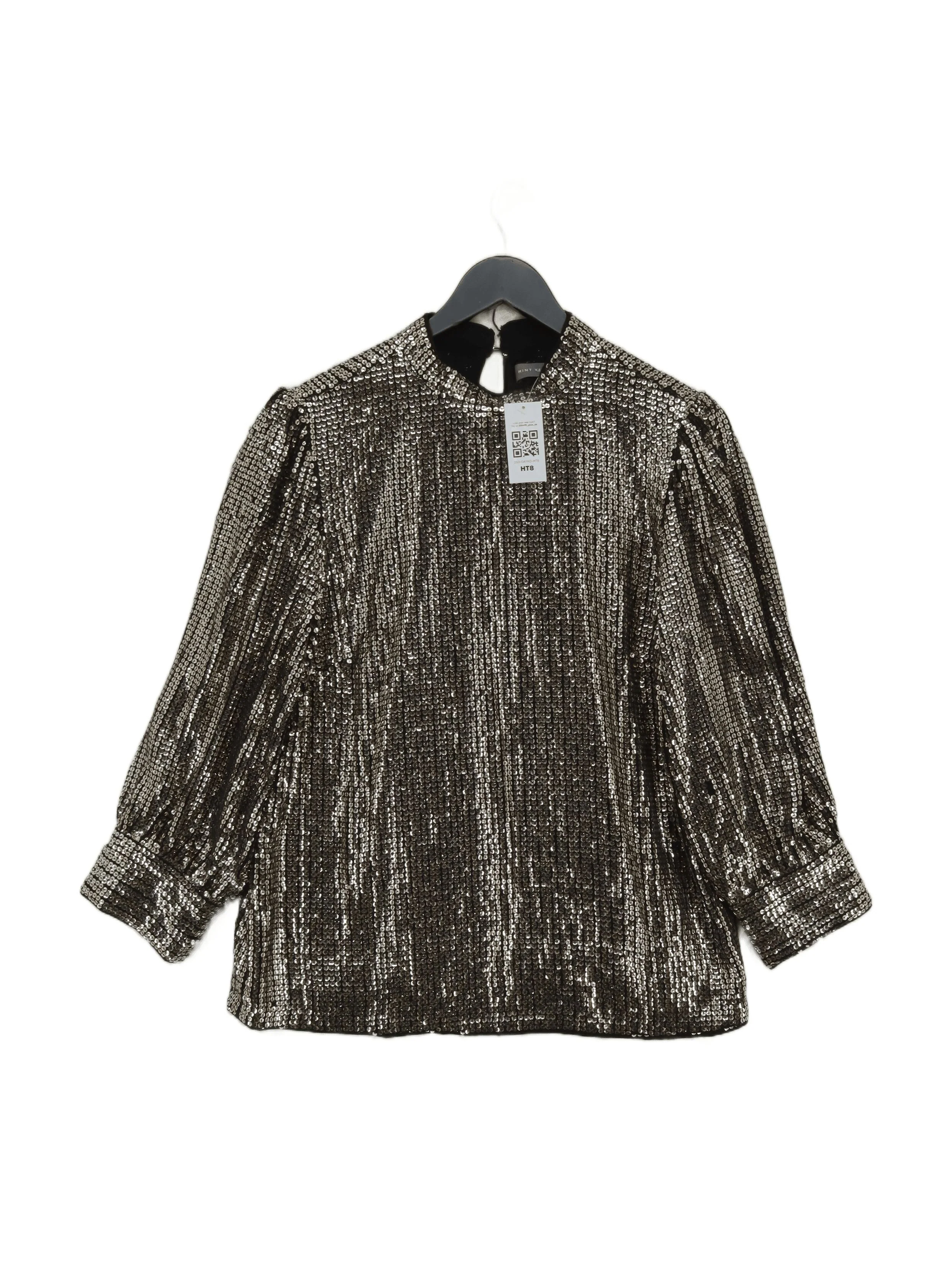 Mint Velvet Women's Blouse UK 14 Multi 100% Polyester Basic