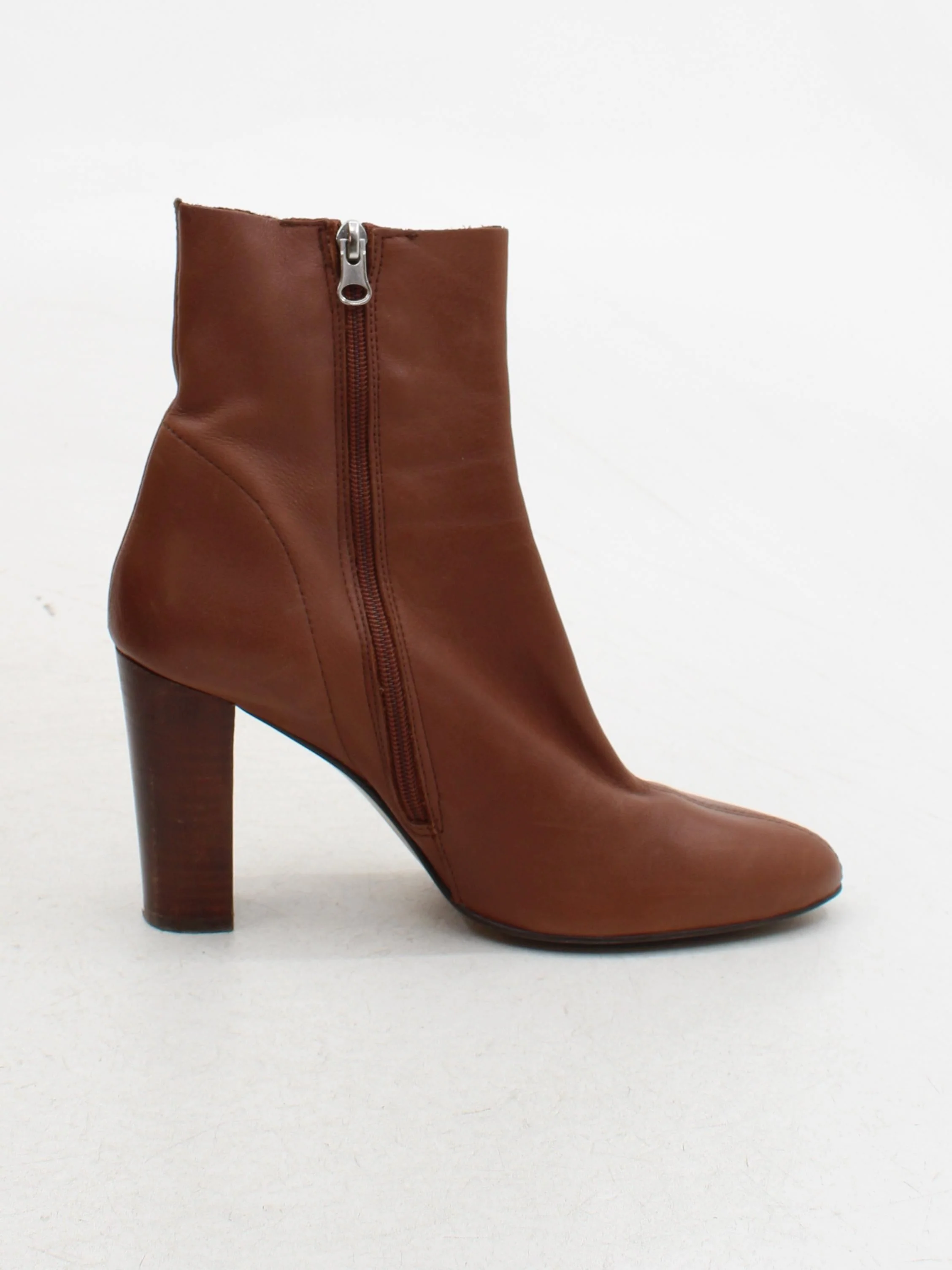 Mint Velvet Women's Boots UK 7 Brown 100% Leather Combat - Image 5