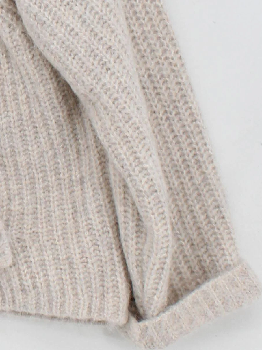 Mint Velvet Women's Cardigan L Cream 100% Other V-Neck Cardigan - Image 4