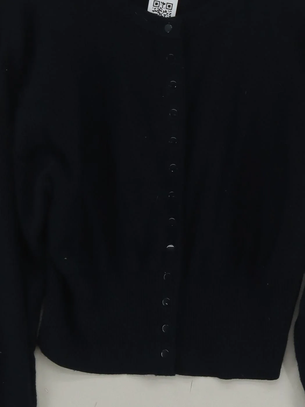 Mint Velvet Women's Cardigan M Black Cotton with Viscose, Polyamide Cardigan - Image 3