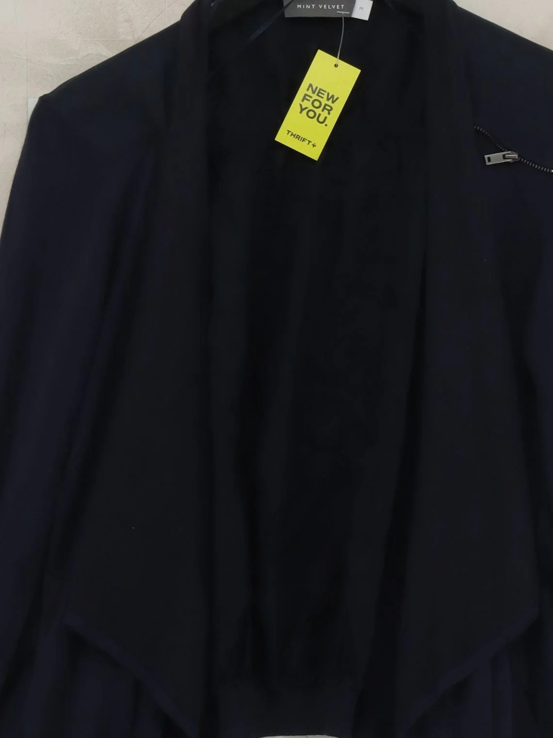 Mint Velvet Women's Cardigan M Blue Viscose with Polyamide, Elastane Cardigan - Image 3