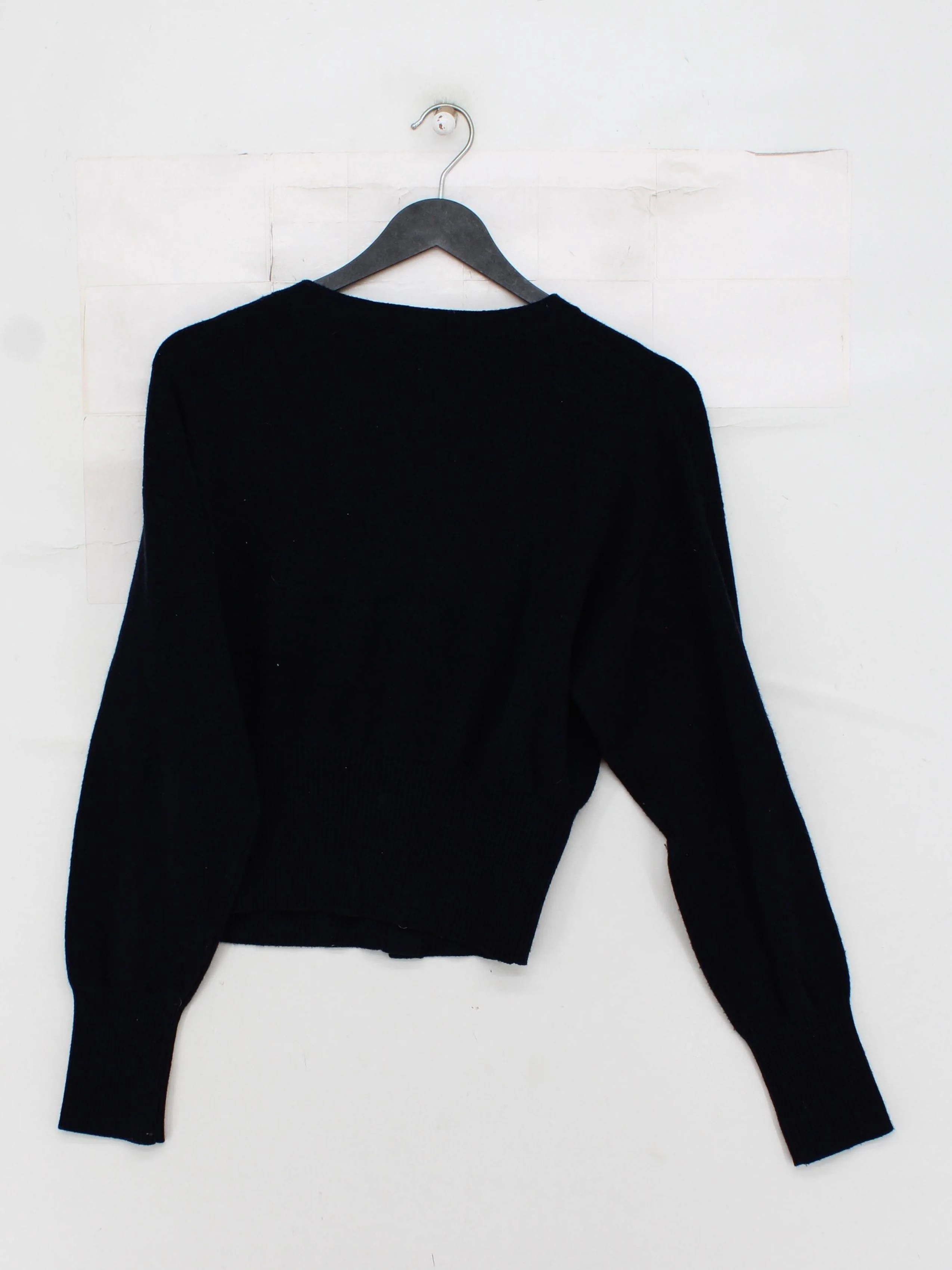 Mint Velvet Women's Cardigan S Black Viscose with Polyamide, Polyester Cardigan - Image 2