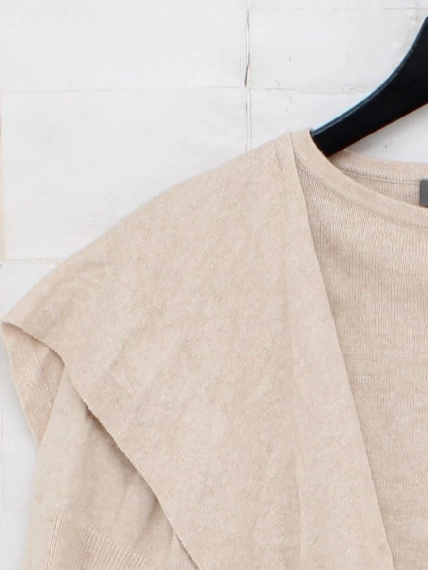 Mint Velvet Women's Cardigan S Cream Cotton - Image 4